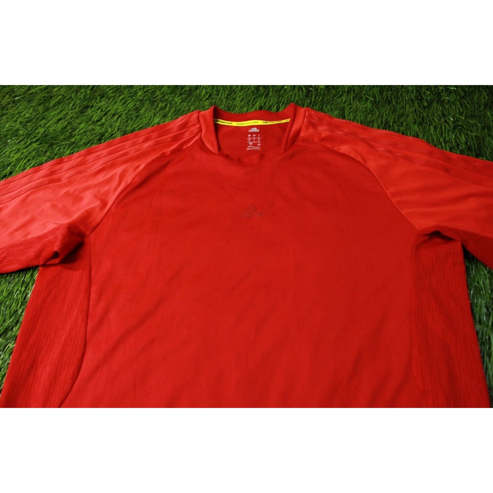 Adidas ADIDAS PERFORMANCE CLIMACOOL ORIGINAL 2012 FOOTBALL SHIRT JERSEY SIZE L LARGE RED Size US L / EU 52-54 / 3 - 2 Thumbnail