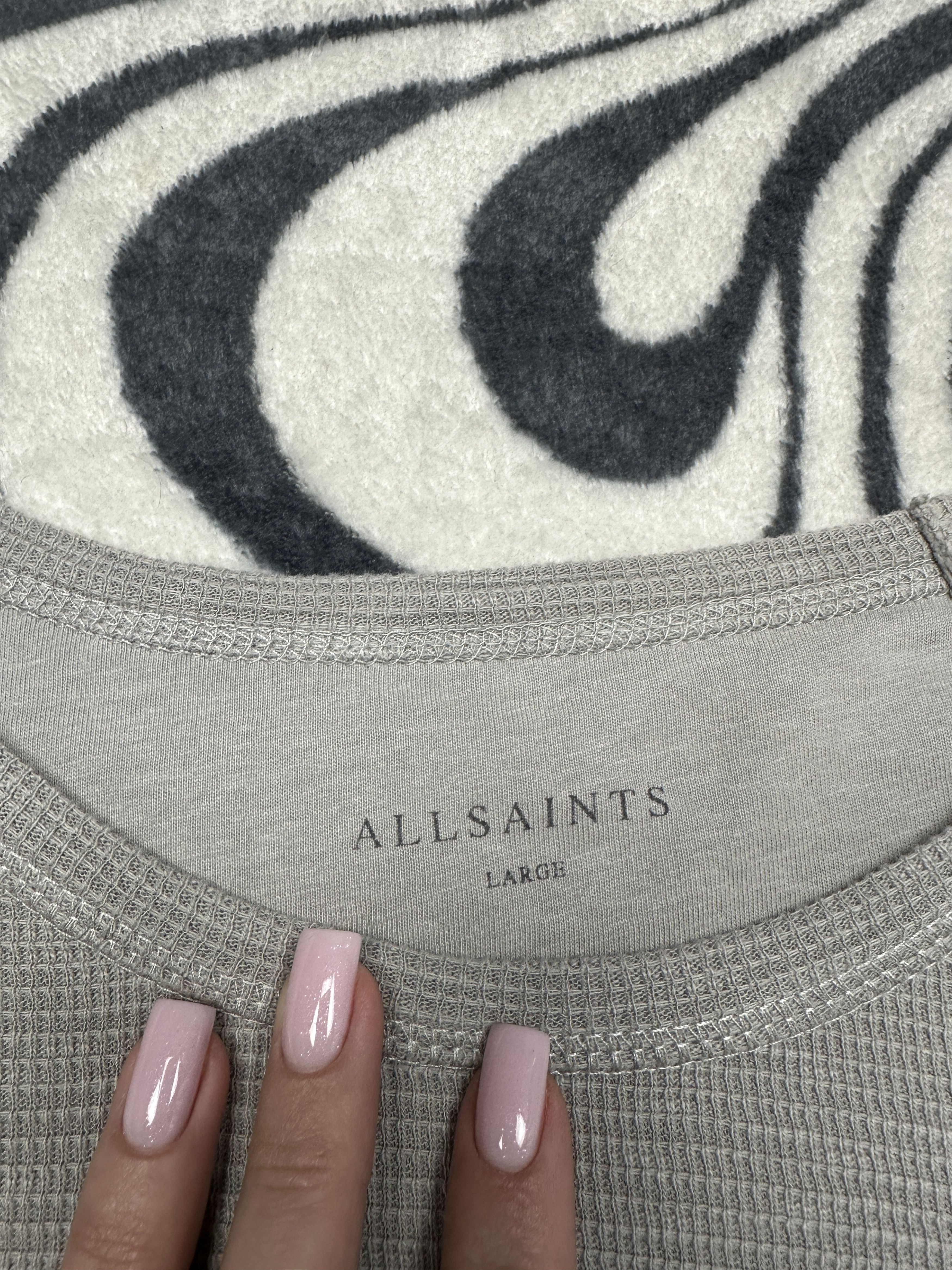 Allsaints Allsaints Mens Clash Crew Neck Sweater Size US L / EU 52-54 / 3 - 4 Thumbnail