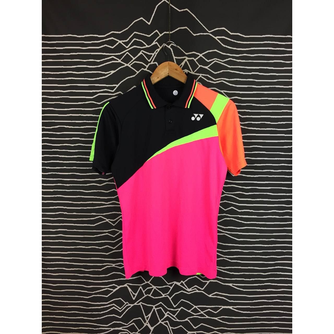 Japanese Brand × Vintage Yonex Small Logo Made In Japan Badminton Wear Polo Tee Size M / US 6-8 / IT 42-44 - 2 Thumbnail
