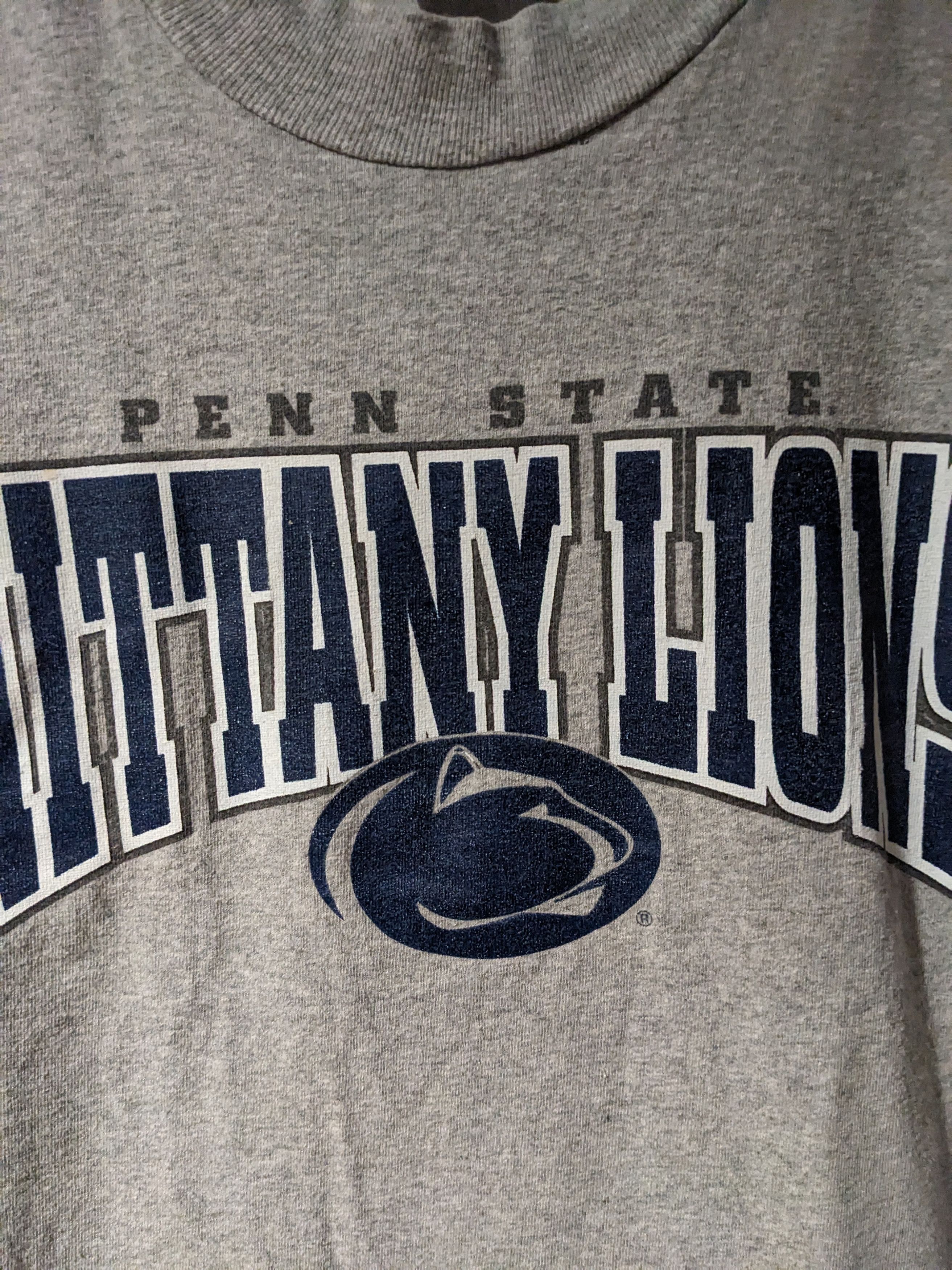 Vintage Vintage Y2K Penn State University Nittany Lion T-Shirt Size US XXL / EU 58 / 5 - 2 Thumbnail