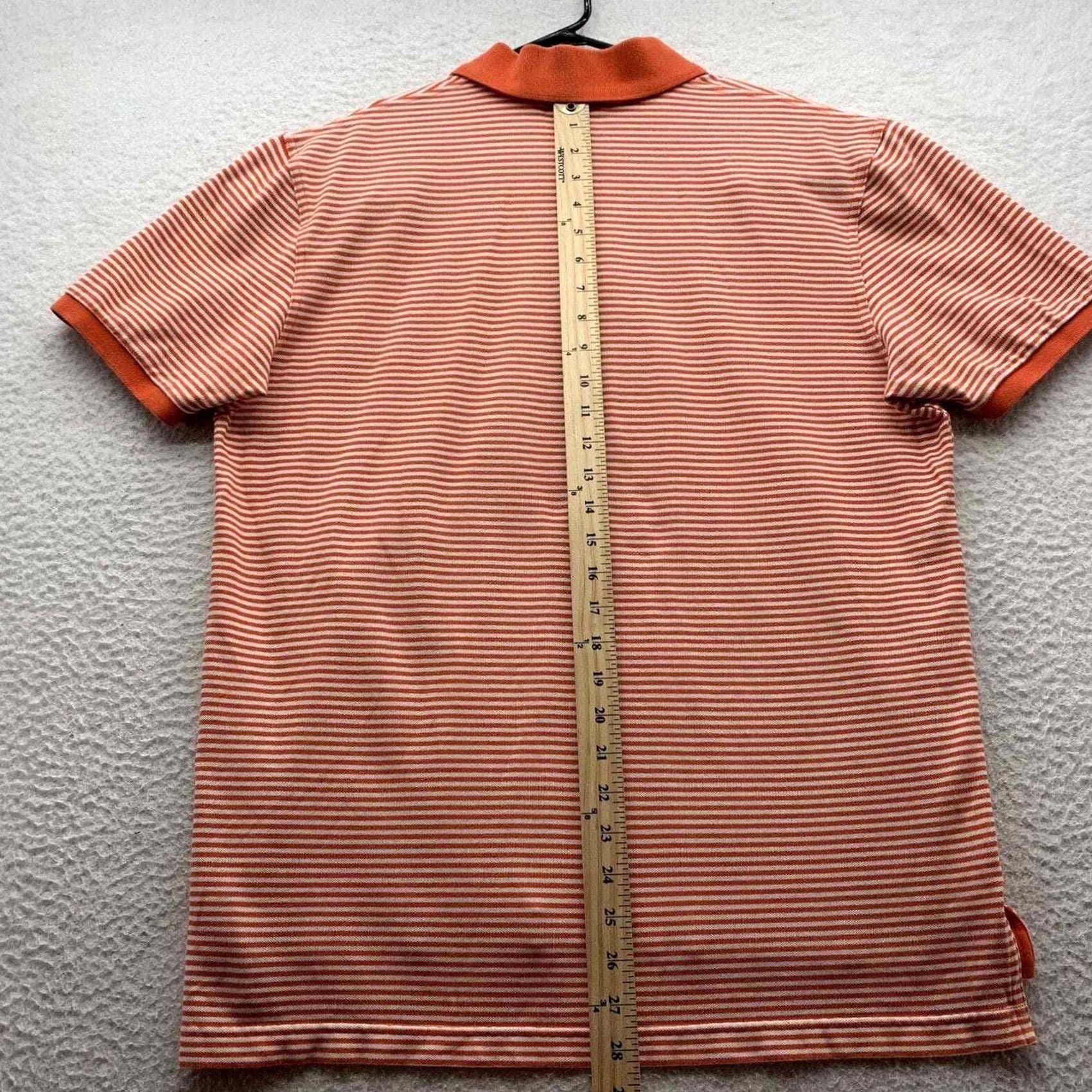 Southern Tide Southern Tide Polo Shirt Mens Medium M Skipjack Orange White Preppy Comfort Dad Size US M / EU 48-50 / 2 - 5 Thumbnail