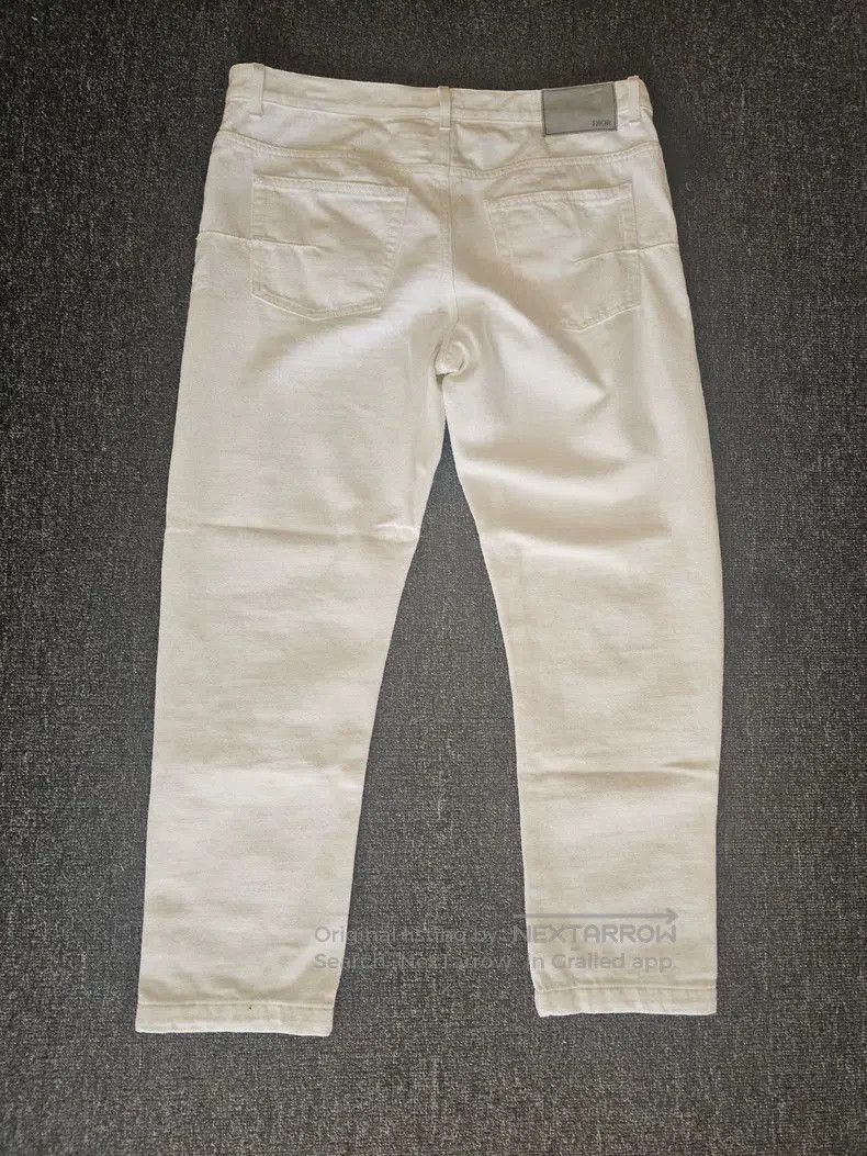 Dior Dior White Denim Jeans Size 34. Size US 34 / EU 50 - 4 Thumbnail