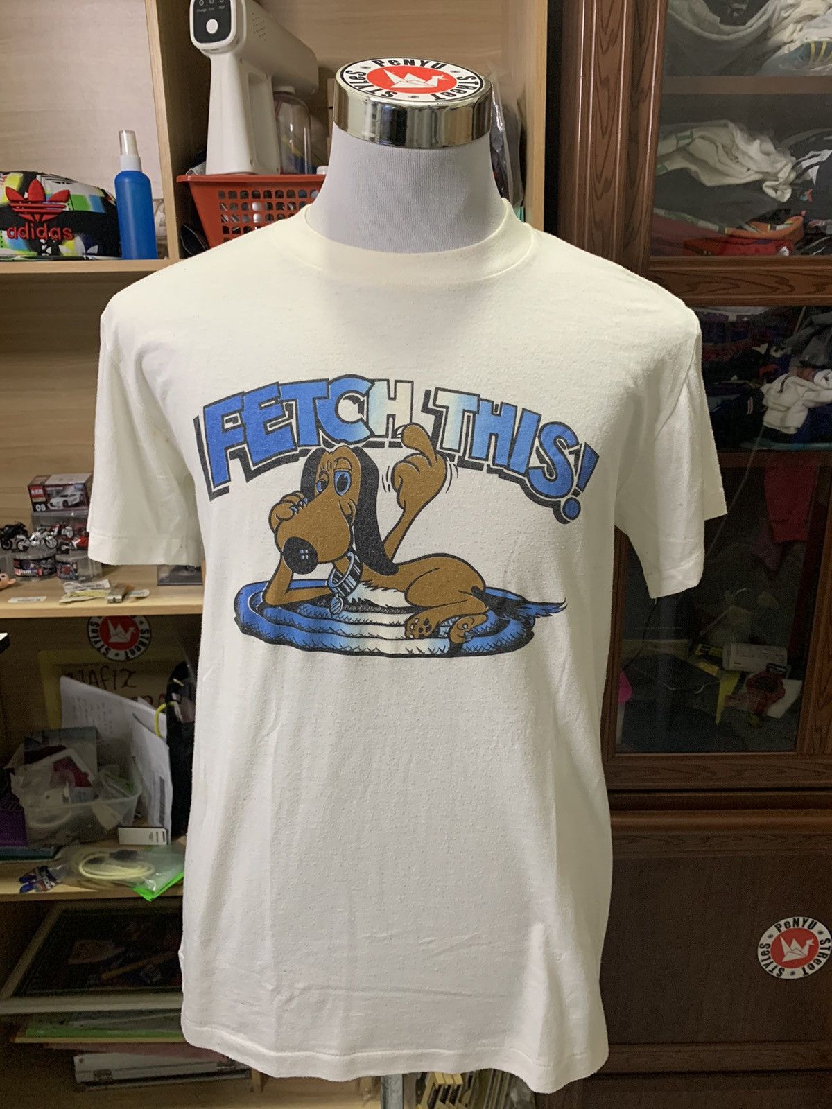 Vintage Vintage Humor Tee Made In Korea Size US L / EU 52-54 / 3 - 1 Thumbnail