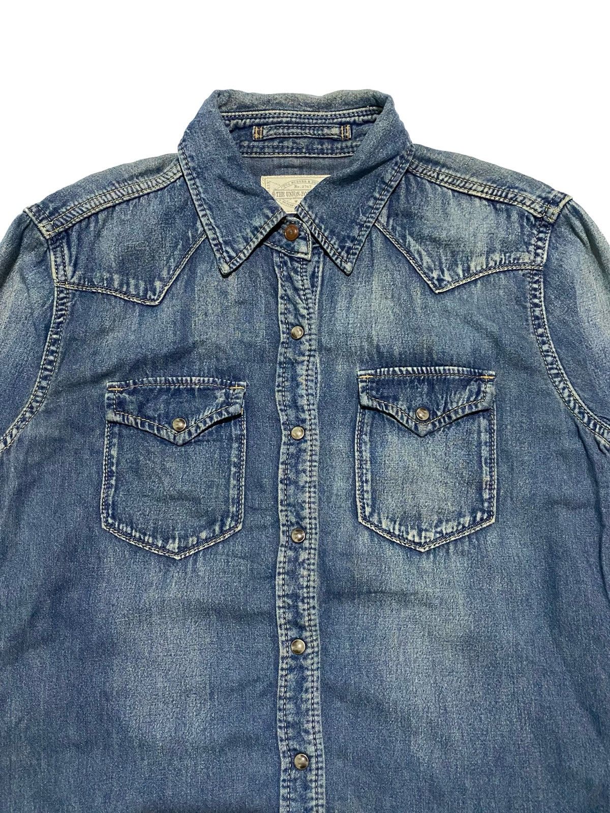 If Six Was Nine × Japanese Brand × Le Grande Bleu (L.G.B.) G.O.A JAPANESE BRAND DENIM BUTTON SHIRT Size US M / EU 48-50 / 2 - 3 Thumbnail