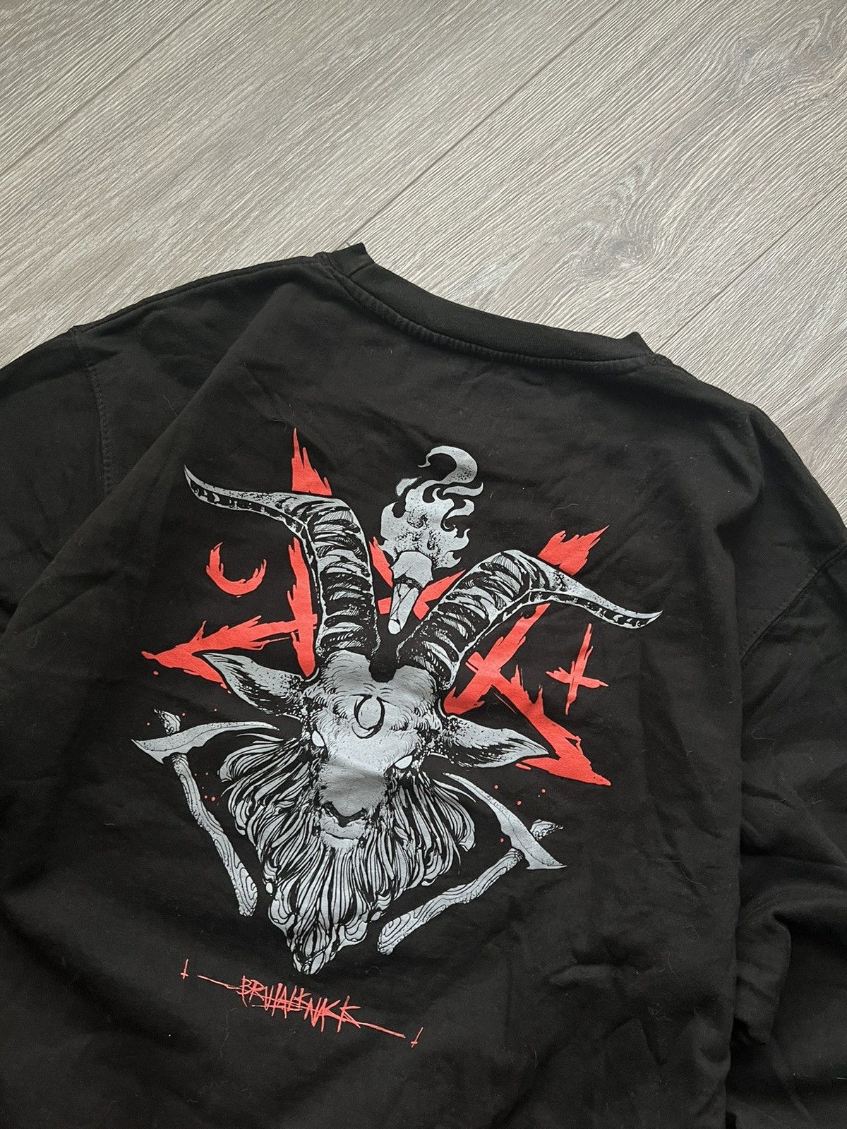 Band Tees Occult Baphomet Sweatshirt Satanic Size US XL / EU 56 / 4 - 2 Thumbnail