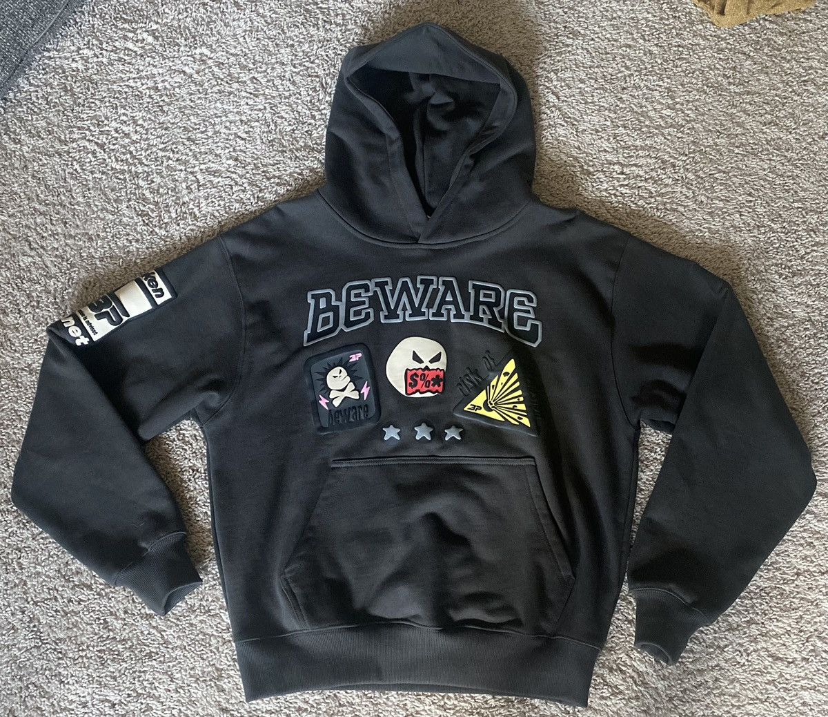 Broken Planet BROKEN PLANET BEWARE HOODIE | Grailed