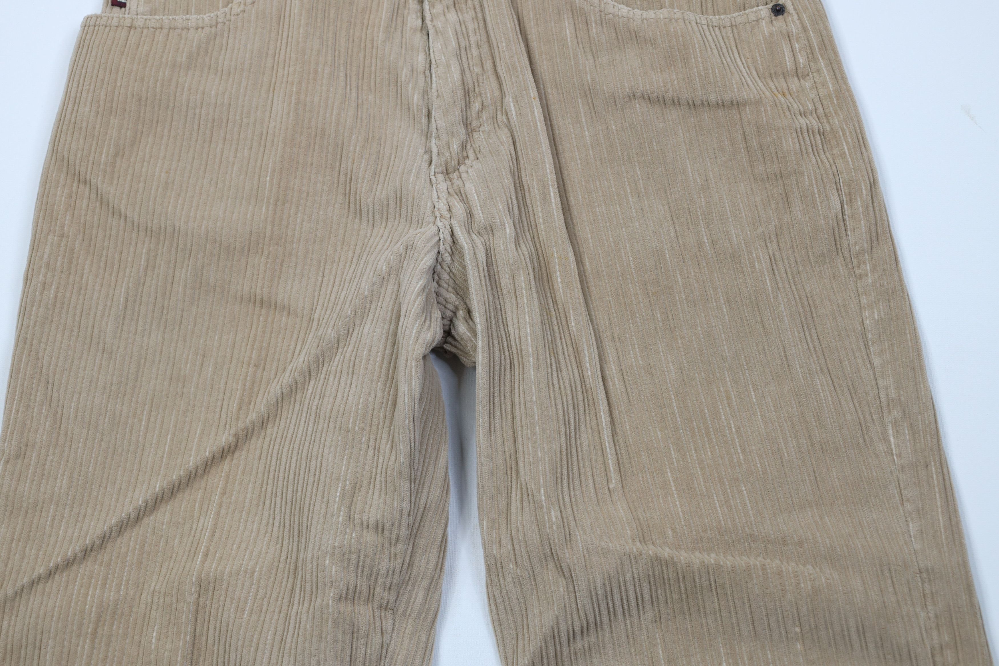 No Fear Vintage 90s No Fear Baggy Wide Leg Corduroy Pants USA Size US 33 - 3 Thumbnail