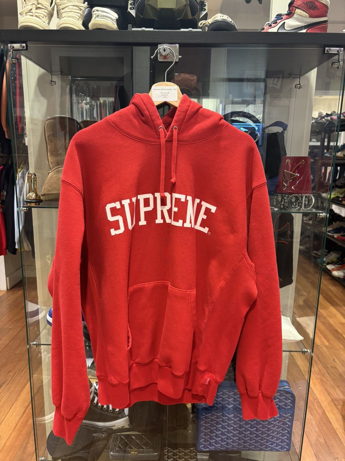 Supreme B.B Simon x Supreme Red Hoodie | Grailed