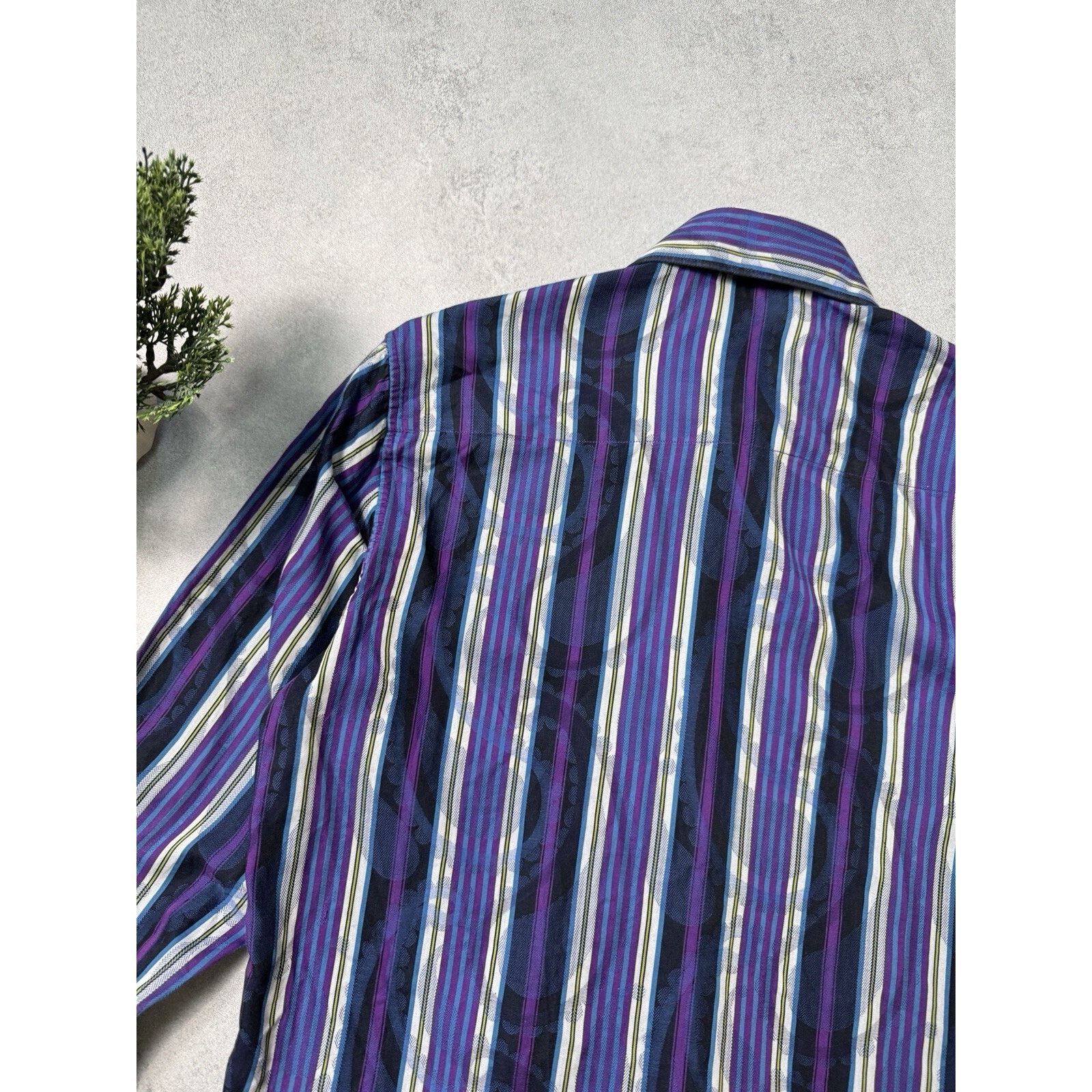 Robert Graham Robert Graham Multicolored Long Sleeve Button Up Shirt Size US M / EU 48-50 / 2 - 20 Thumbnail