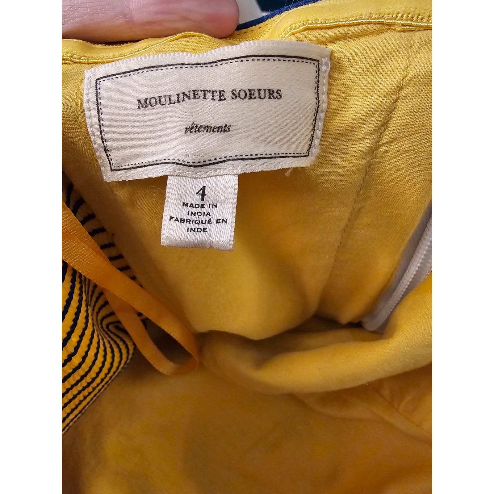 Anthropologie Anthropologie Moulinette Soeurs strapless eyelets dress Size S / US 4 / IT 40 - 4 Thumbnail
