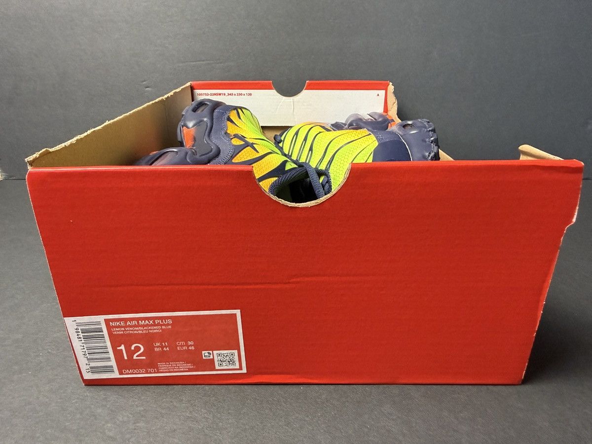 Nike Nike Air Max Plus Men's Shoes (Lemon Venom) Size US 12 / EU 45 - 10 Thumbnail