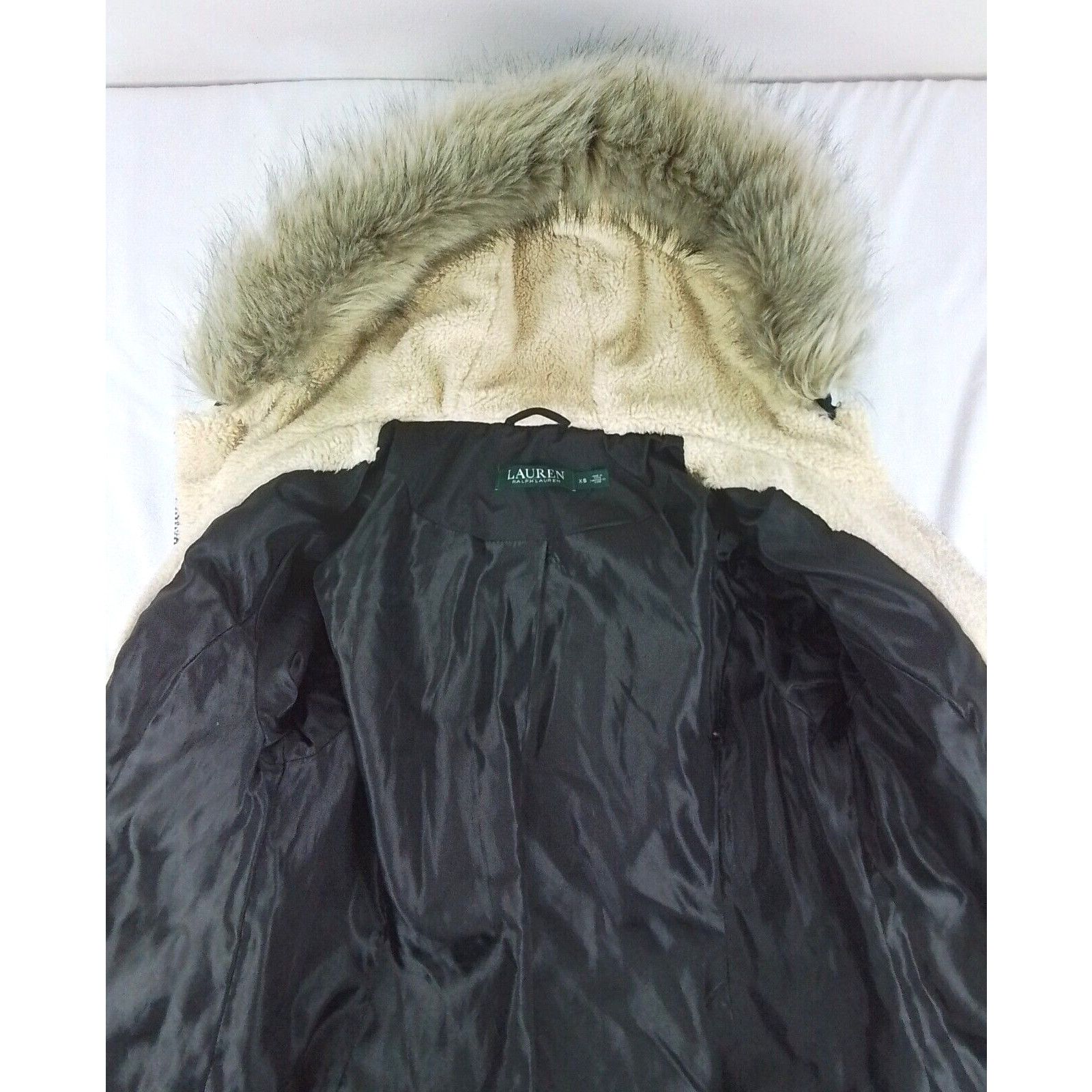 Lauren Ralph Lauren Lauren by Ralph Lauren Down Jacket Women's XS Black Parka Size XS / US 0-2 / IT 36-38 - 5 Thumbnail