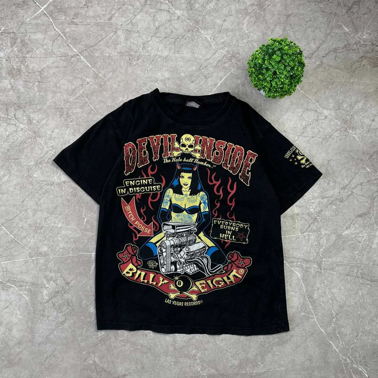 Hysteric Glamour Vintage Billy Eight Shirt Evil Indide Hysteric Glamour Size US M / EU 48-50 / 2 - 1 Thumbnail