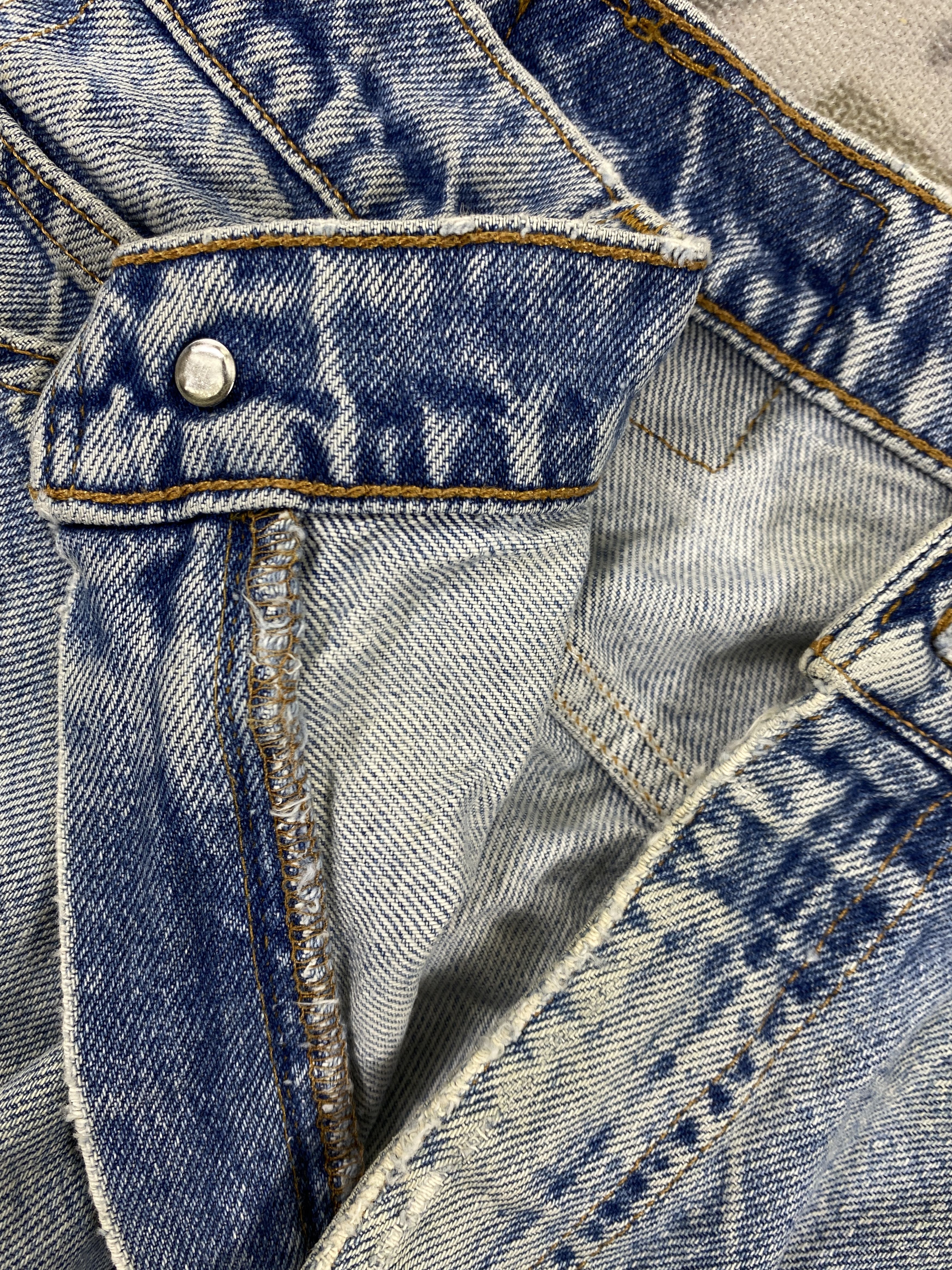 Levi's Faded Blue Vintage Levi's 505 Orange Tab 37x27 Denim JN3505 Size US 37 - 6 Thumbnail
