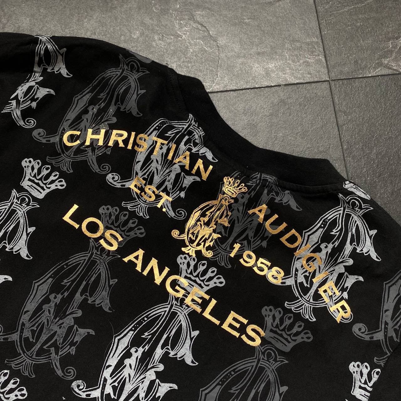 Christian Audigier × Ed Hardy × Vintage Vintage Ed Hardy by Christian Audigier Tee Size US S / EU 44-46 / 1 - 9 Thumbnail