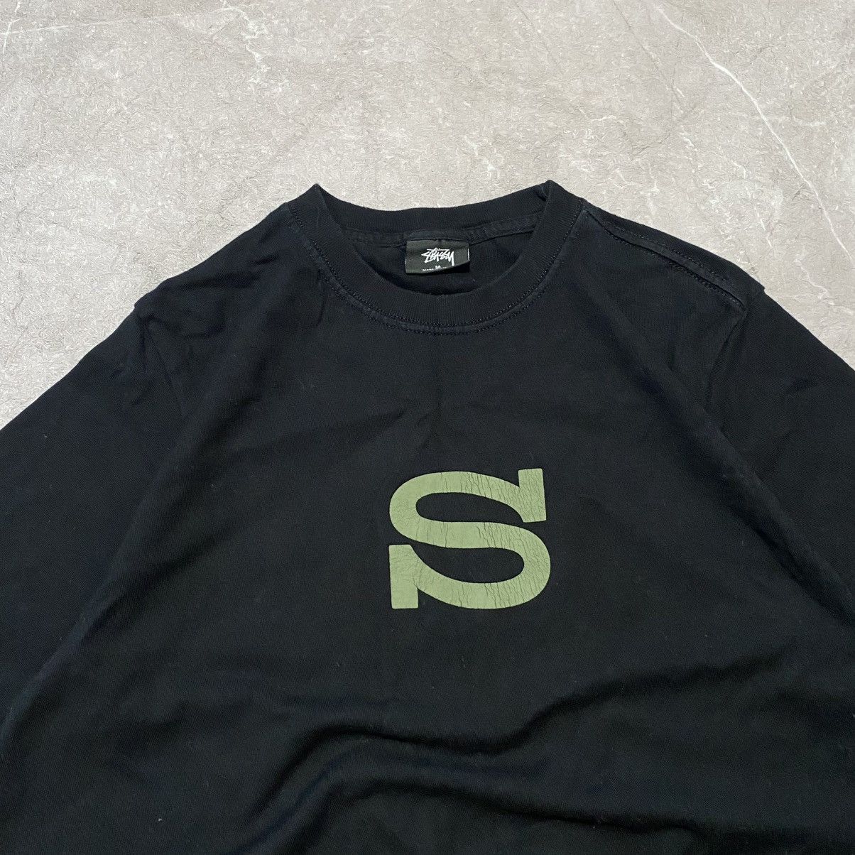 Stussy × Vintage VINTAGE STUSSY CENTER LOGO TEE STREETWEAR Size US M / EU 48-50 / 2 - 4 Thumbnail