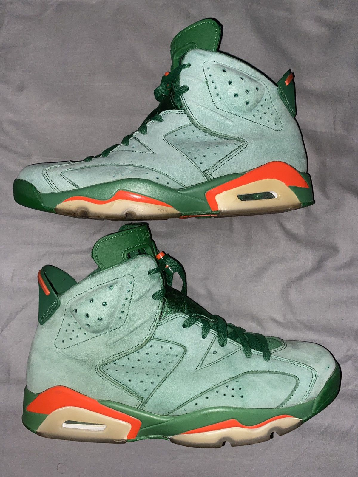 Gatorade × Jordan Brand × Nike Jordan 6 Retro Gatorade Green Size US 10.5 / EU 43-44 - 2 Thumbnail