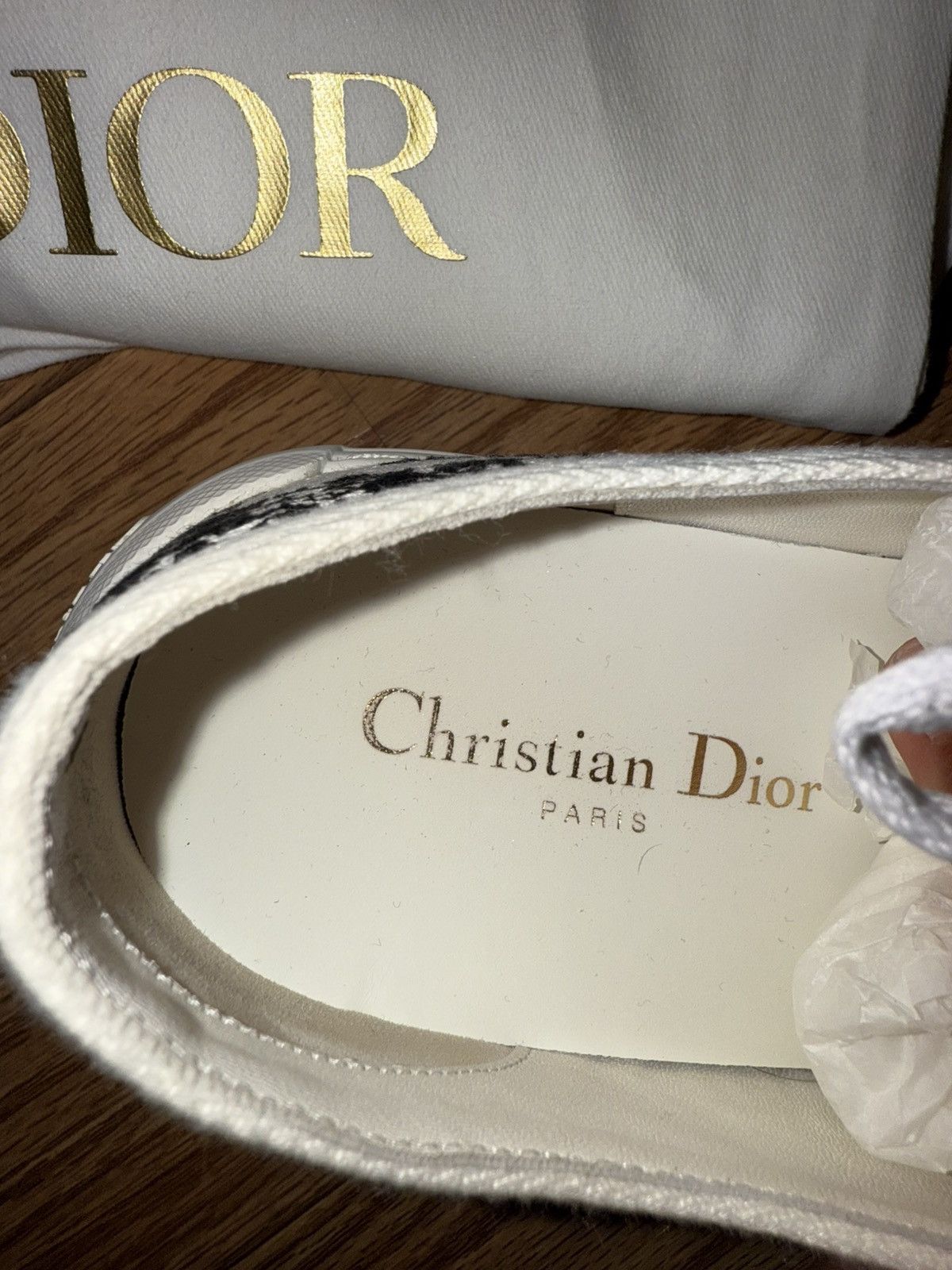 Dior Dior Women's Walk'n'Dior Platform Cotton Sneaker Size US 8 / IT 38 - 3 Thumbnail
