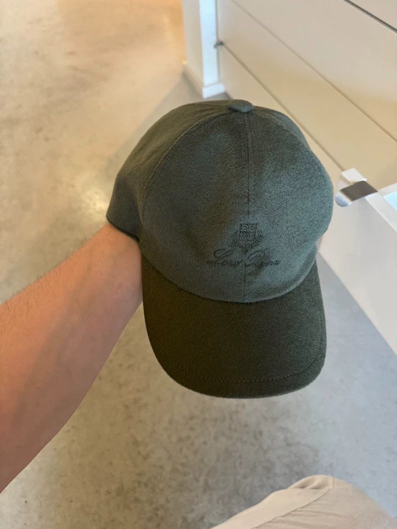 Loro Piana LORO PIANA size S Men's leisure cashmere duck tongue hat 10 Size ONE SIZE - 2 Thumbnail