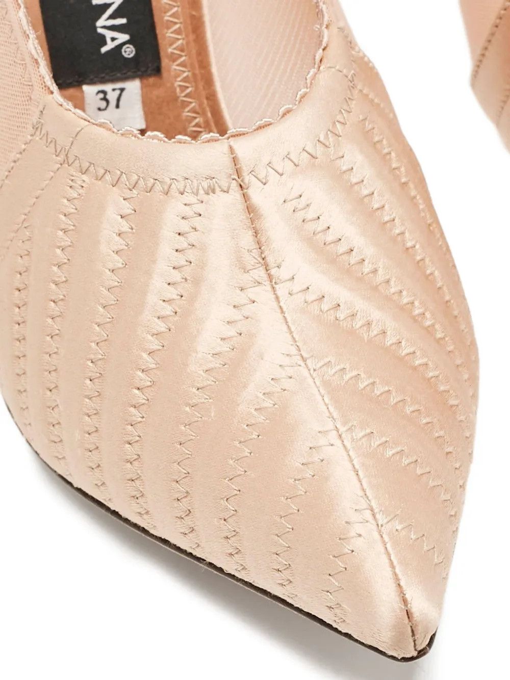 Dolce & Gabbana o1y0925 Spike Heel Pumps in Blush Size US 6.5 / IT 36.5 - 3 Thumbnail