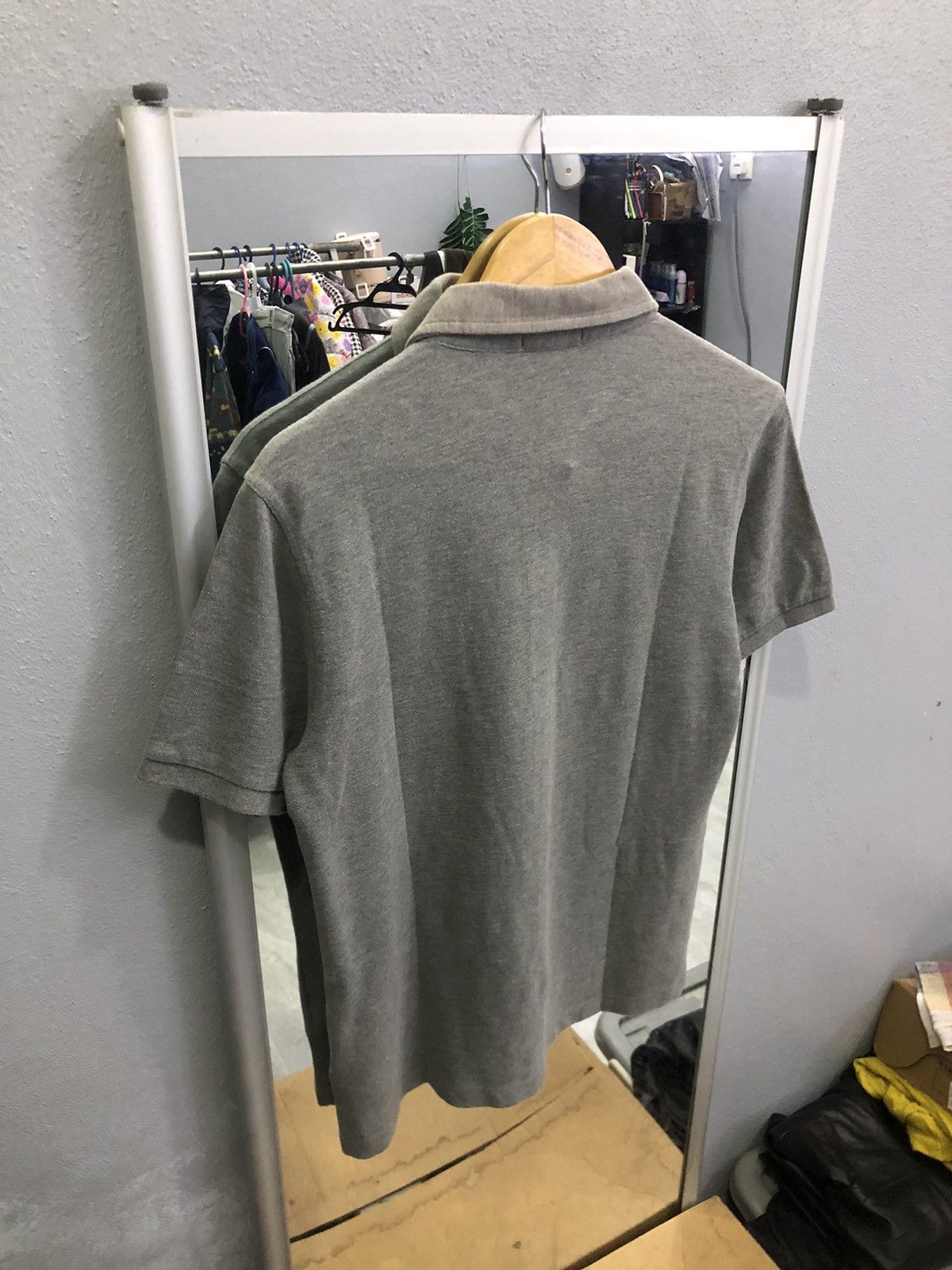 Burberry Burberry Brit Grey Check Trim Polo Shirt Size S Size US S / EU 44-46 / 1 - 16 Thumbnail