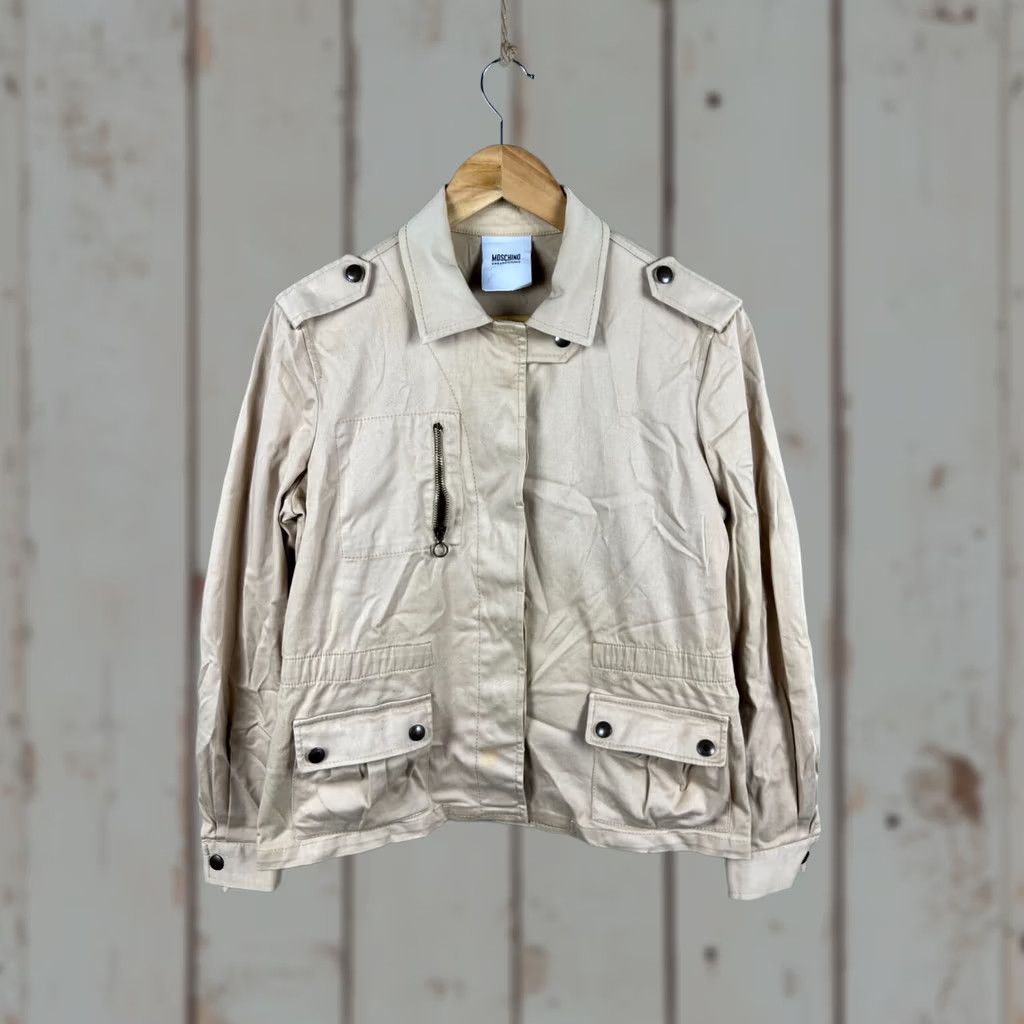 Moschino Moschino Jacket Size US 10 Lightweight Women's Size L / US 10 / IT 46 - 1 Thumbnail
