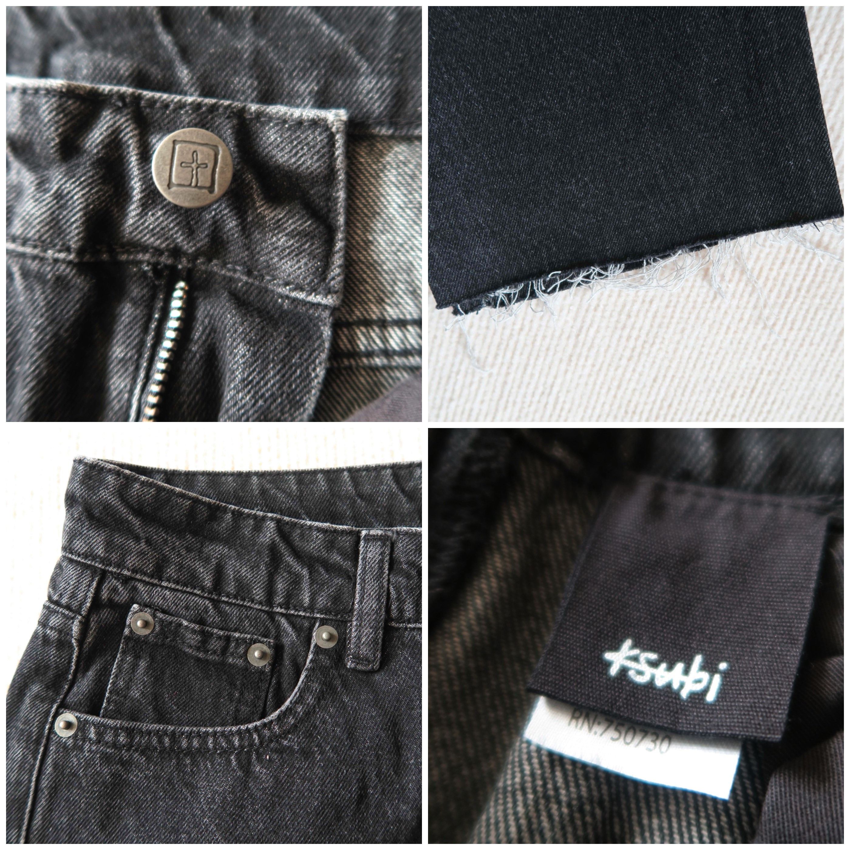 Ksubi Ksubi Brooklyn Phantom Butterfly Print Logo Jeans Size 26" / US 2 / IT 38 - 13 Thumbnail