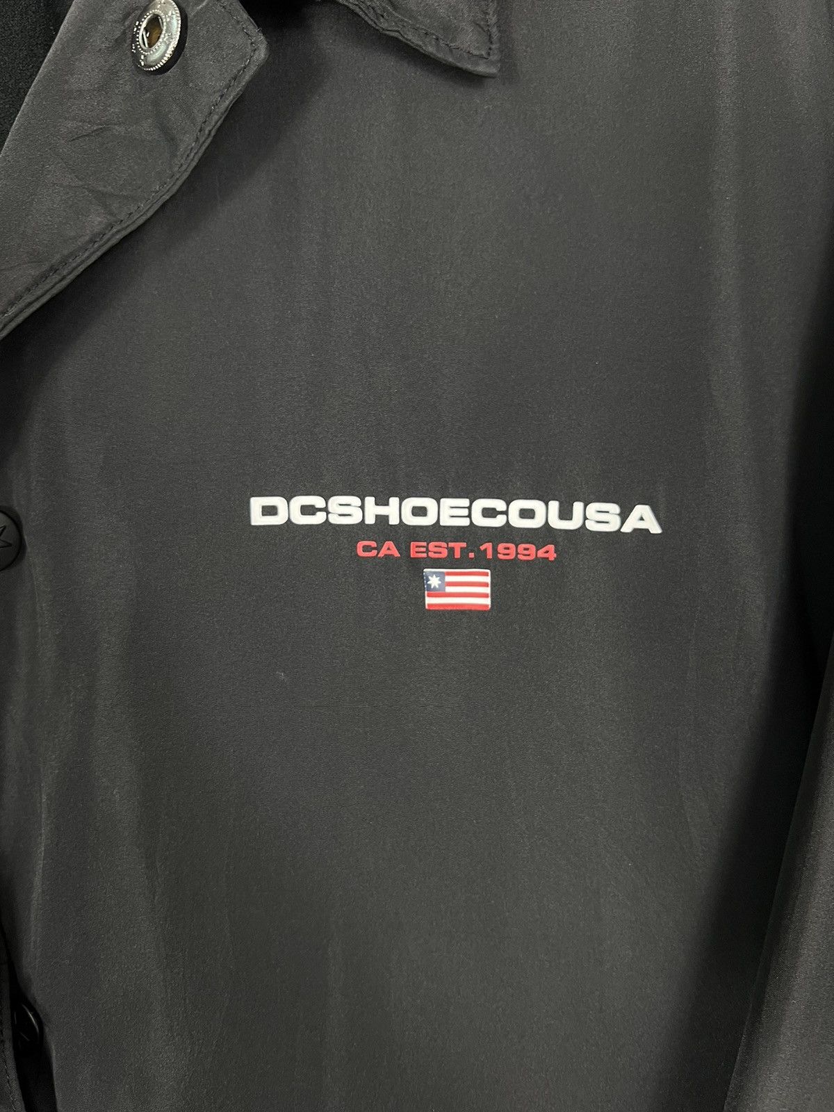 DC 🔥 DC SHOES USA OVERSIZED COACH JACKET Size US M / EU 48-50 / 2 - 13 Thumbnail
