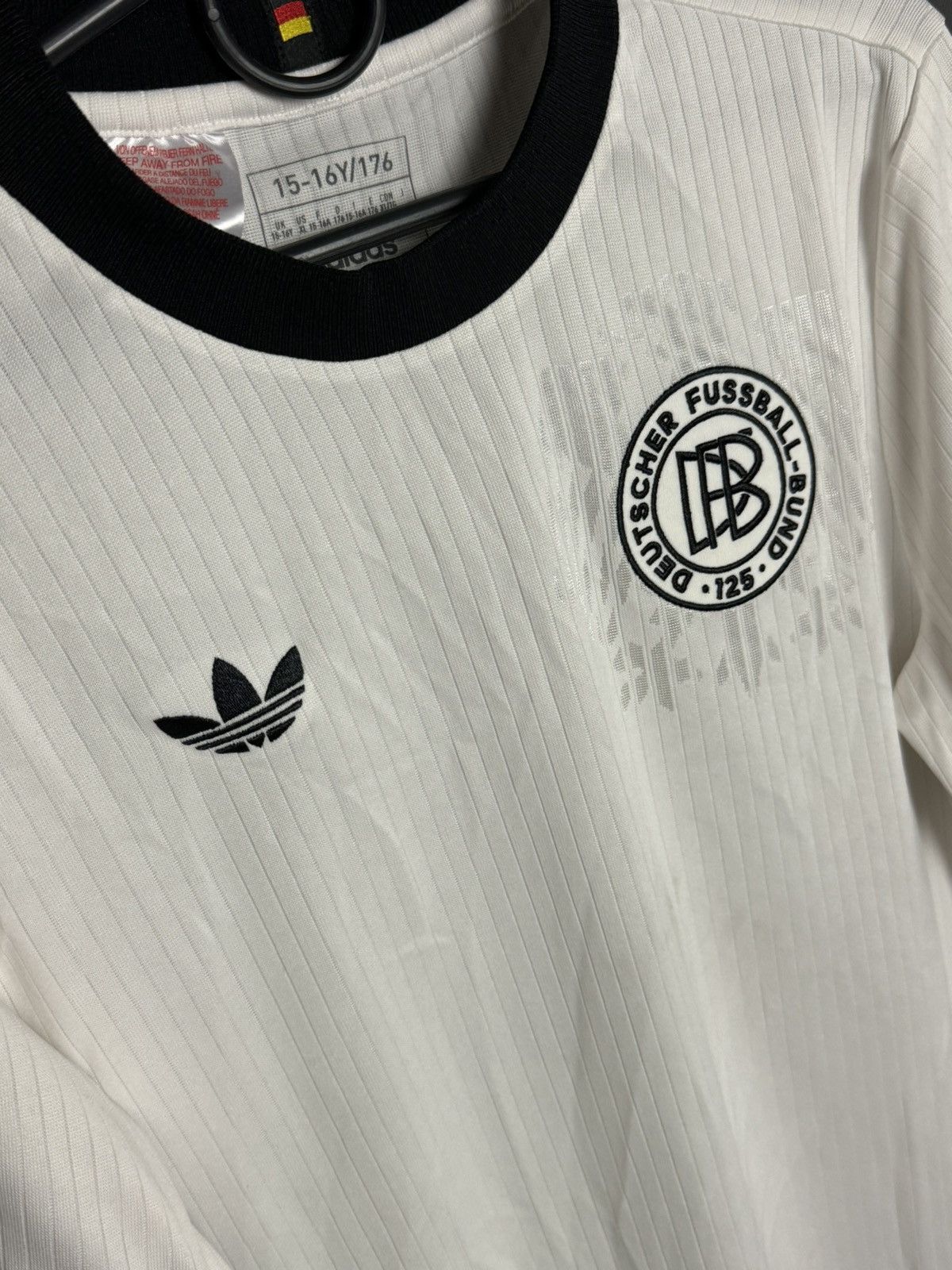 Adidas KIDS Germany Anniversary 125 Football Jersey T-Shirt Size US S / EU 44-46 / 1 - 3 Thumbnail