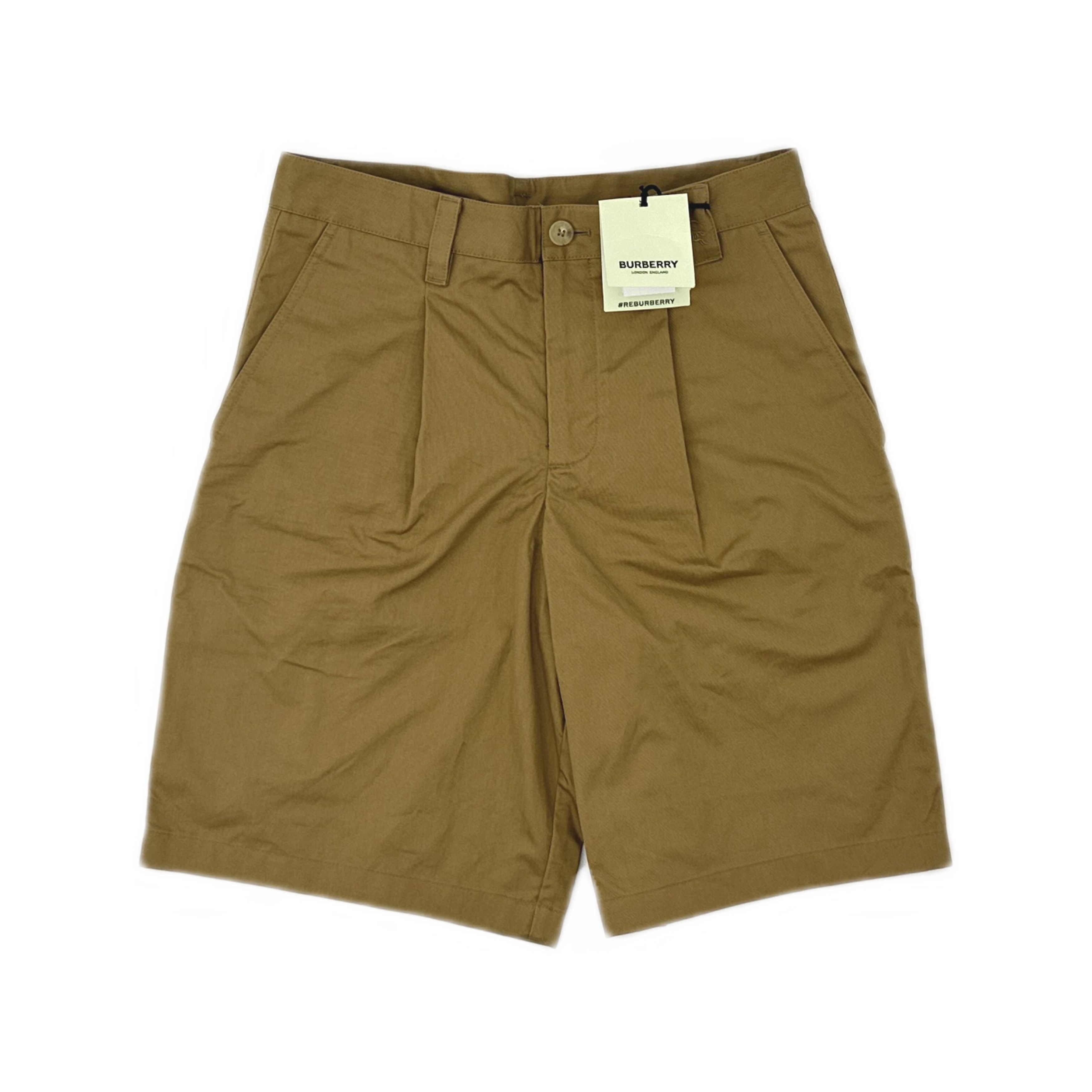 Burberry Burberry Camel Cotton Utility Shorts Size 30 Size US 30 / EU 46 - 1 Thumbnail