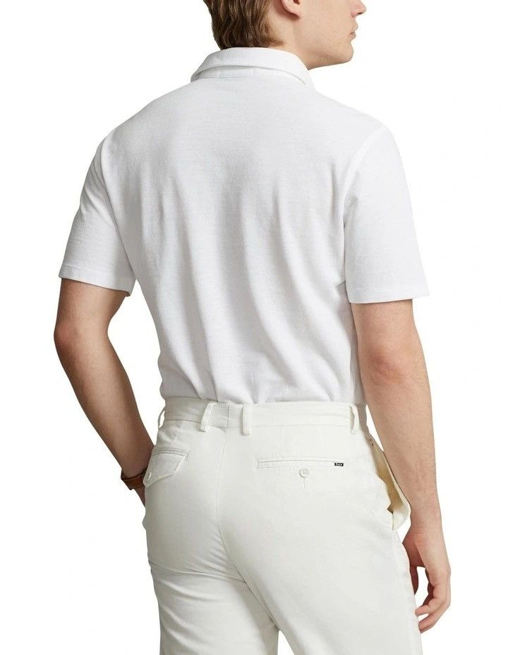 Polo Ralph Lauren Polo Ralph Lauren Classic Fit Anchor Mesh Shirt White XL Size US XL / EU 56 / 4 - 3 Thumbnail
