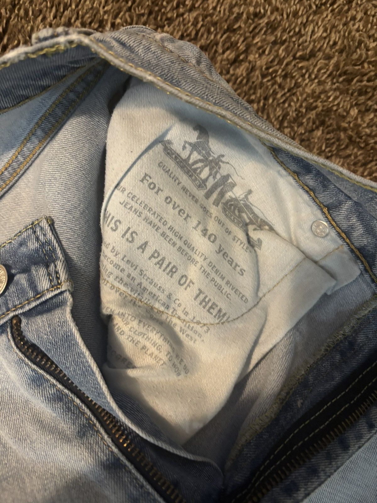 Levi's Levi’s Jeans Size US 32 / EU 48 - 3 Thumbnail
