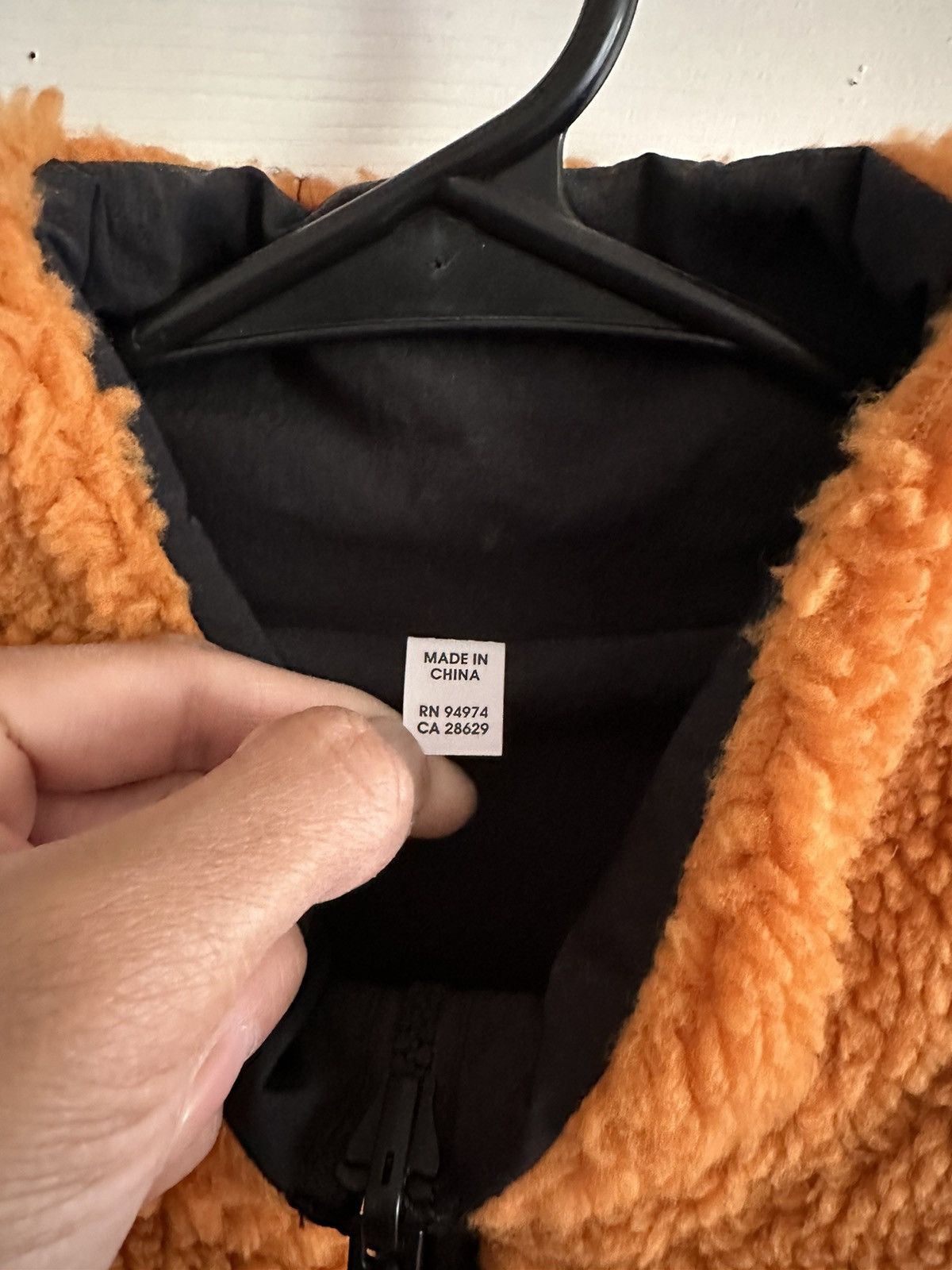 Stussy Stussy 8 Ball Sherpa Reversible Jacket Orange Size US M / EU 48-50 / 2 - 4 Thumbnail
