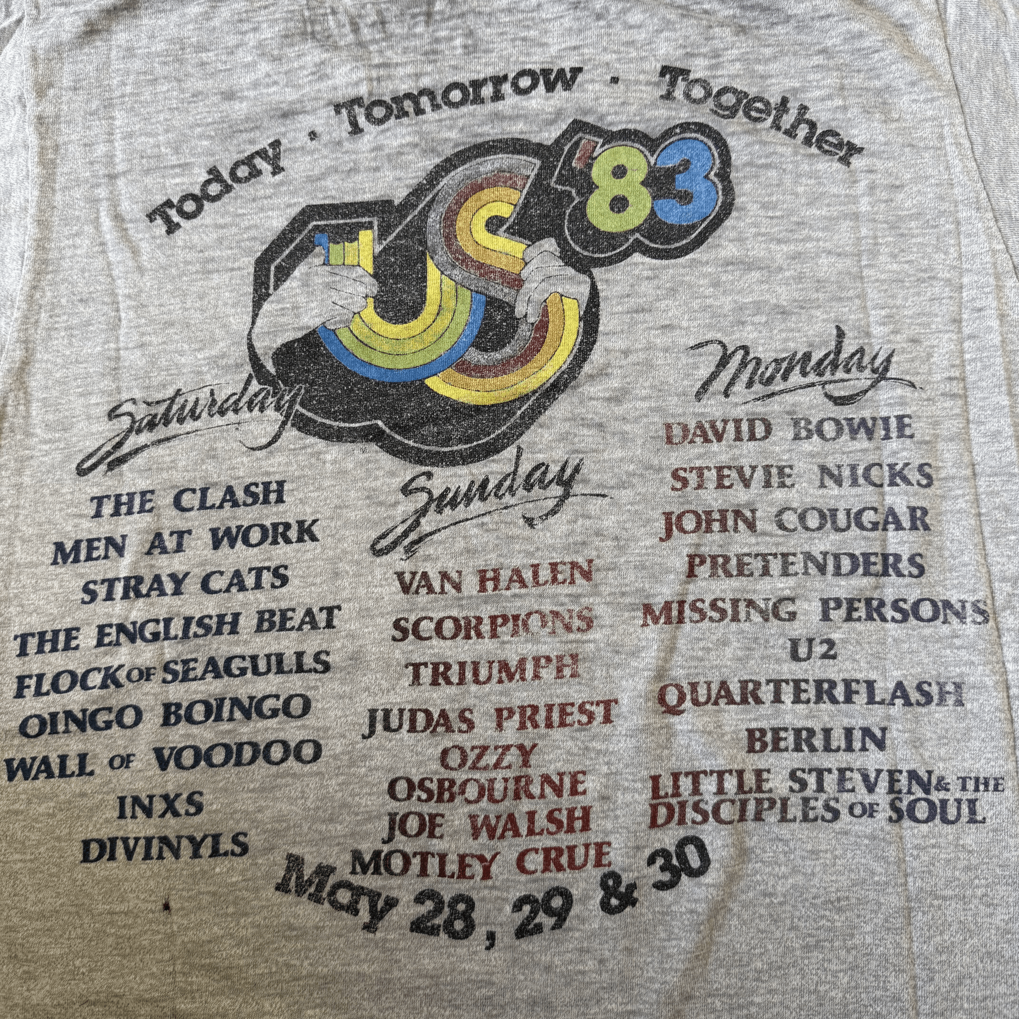 Vintage VERY RARE '83 Us Festival T-Shirt MiUSA Size US S / EU 44-46 / 1 - 4 Thumbnail