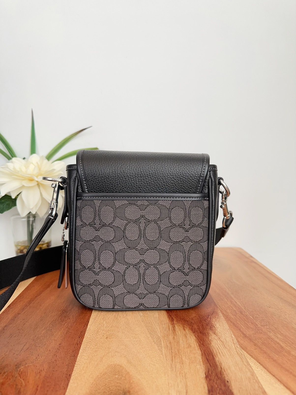Coach NWT Coach Lucas Crossbody Bag In Signature Jacquard Size ONE SIZE - 3 Thumbnail