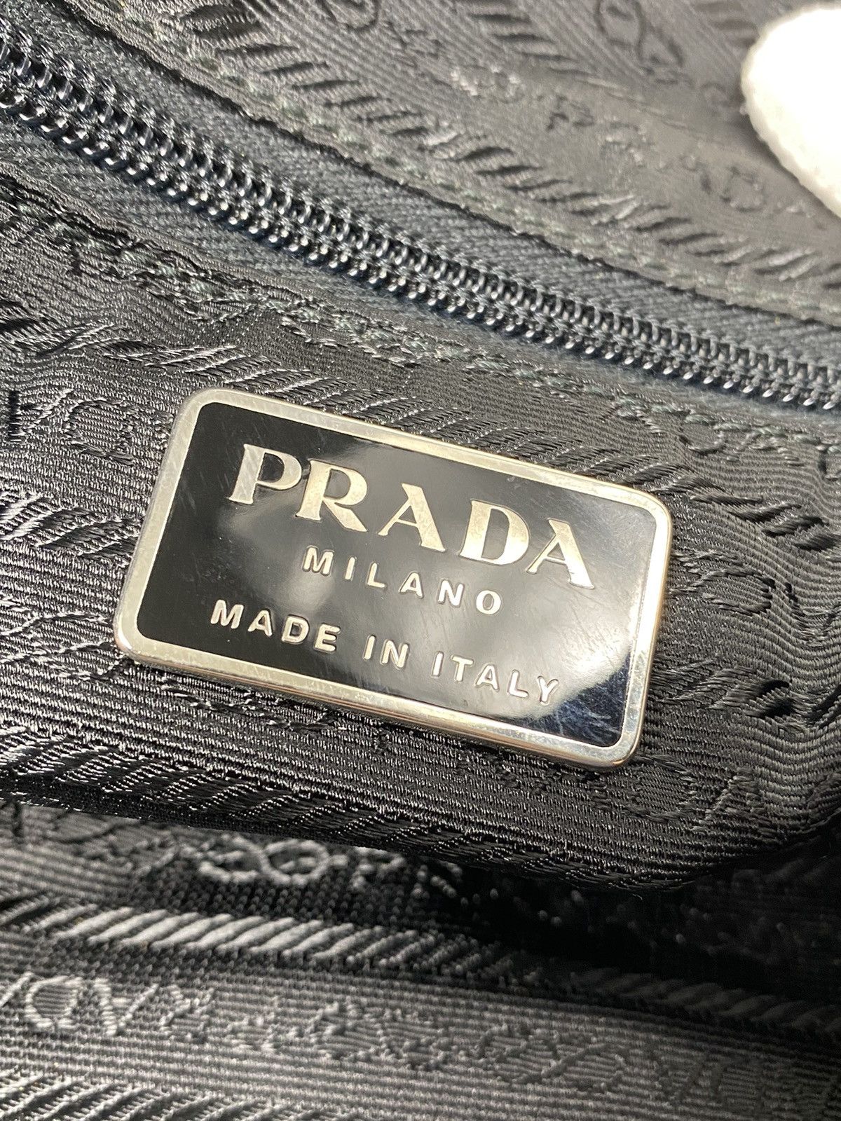 Prada Prada Tessuto Nero Nylon Shoulder Bag Size ONE SIZE - 9 Thumbnail