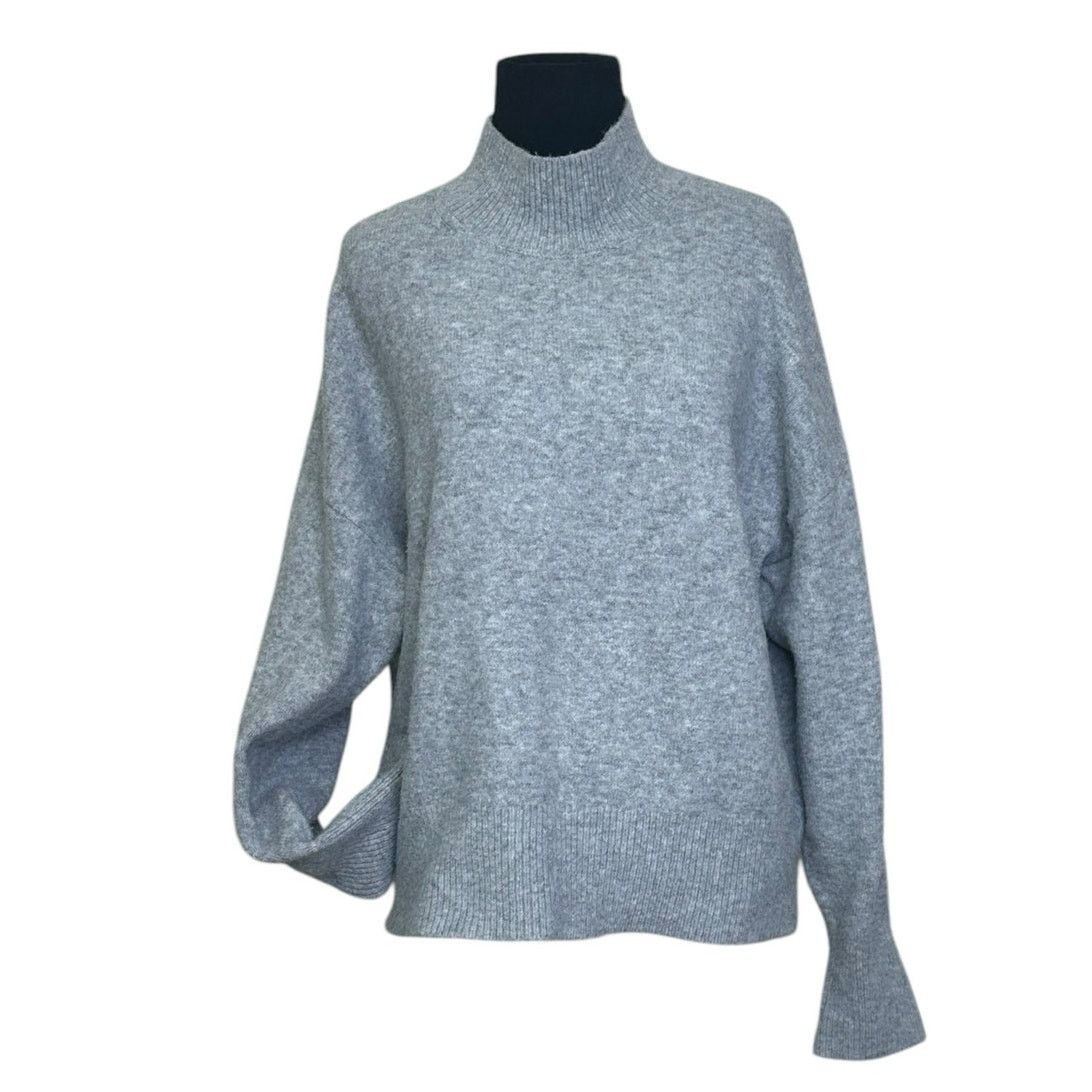 H&M H&M gray high neck long sleeves soft sweater size Medium Size M / US 6-8 / IT 42-44 - 8 Thumbnail