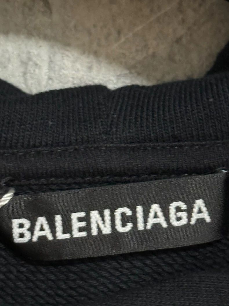 Balenciaga Balenciaga Black and Yellow Snap Button Letter Logo Hoodie Size US XS / EU 42 / 0 - 3 Thumbnail