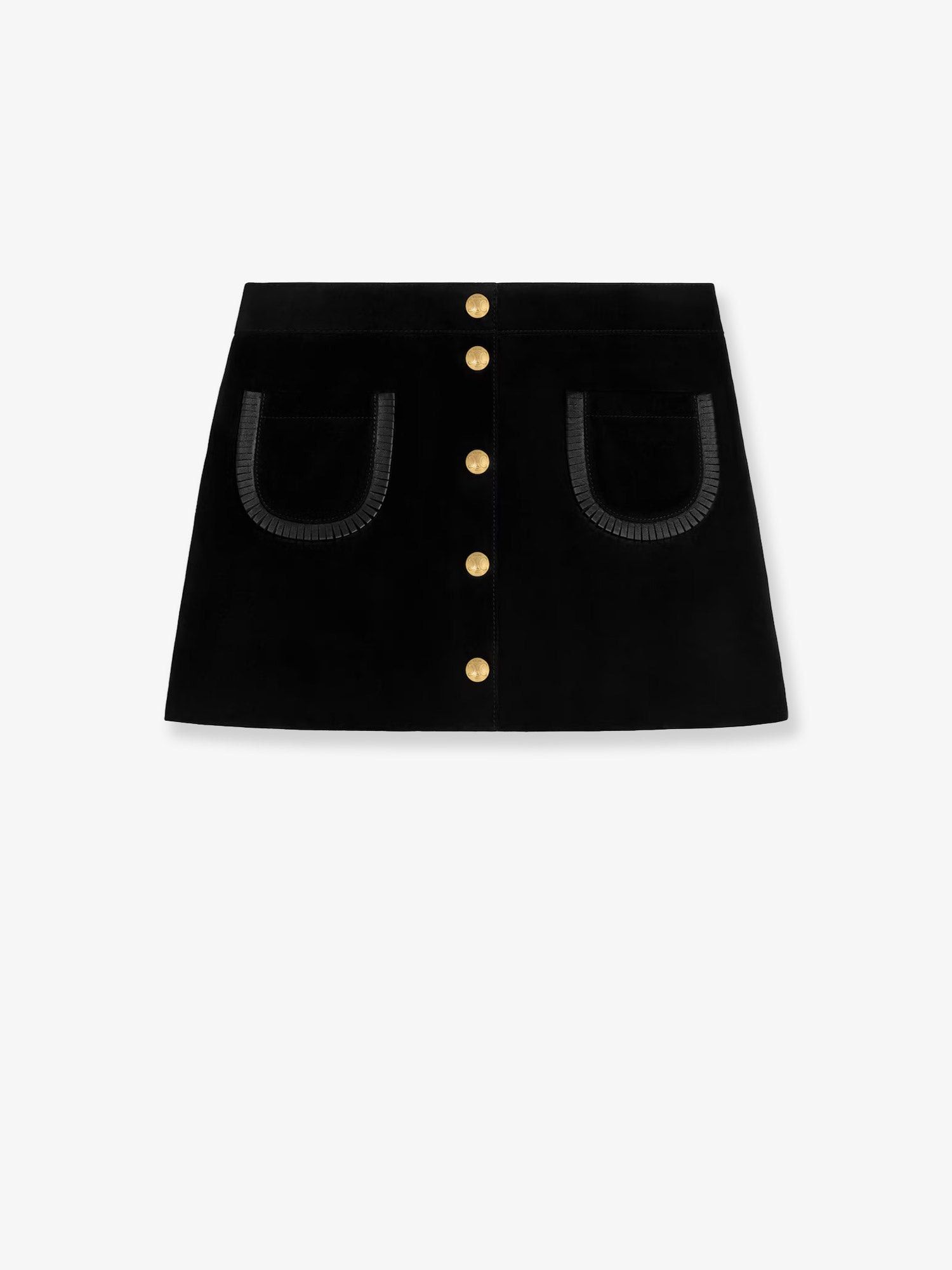 Celine Suede miniskirt 40 - USA Tariffs Included Size 27" / US 4 / IT 40 - 1 Thumbnail