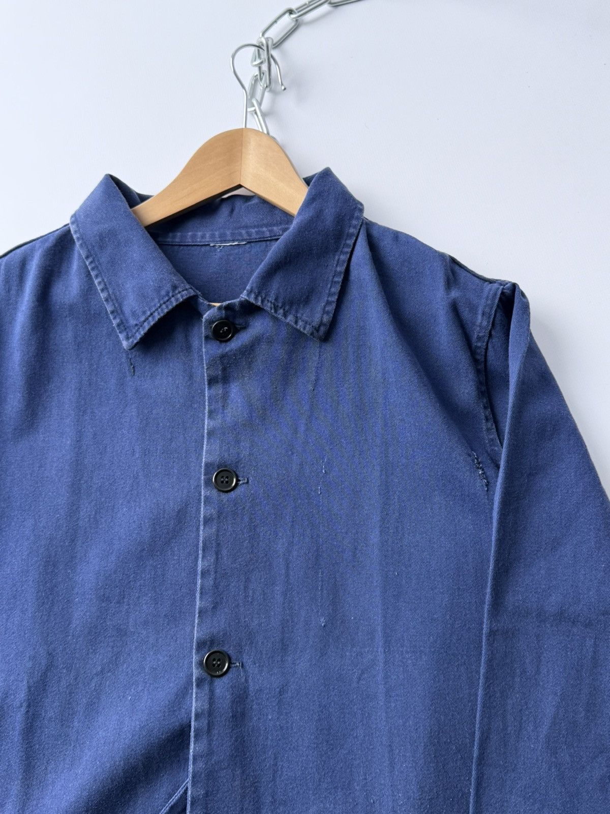 Vetra Vintage 80s French Sanfor Chore Workwear Jacket Size US XL / EU 56 / 4 - 5 Thumbnail