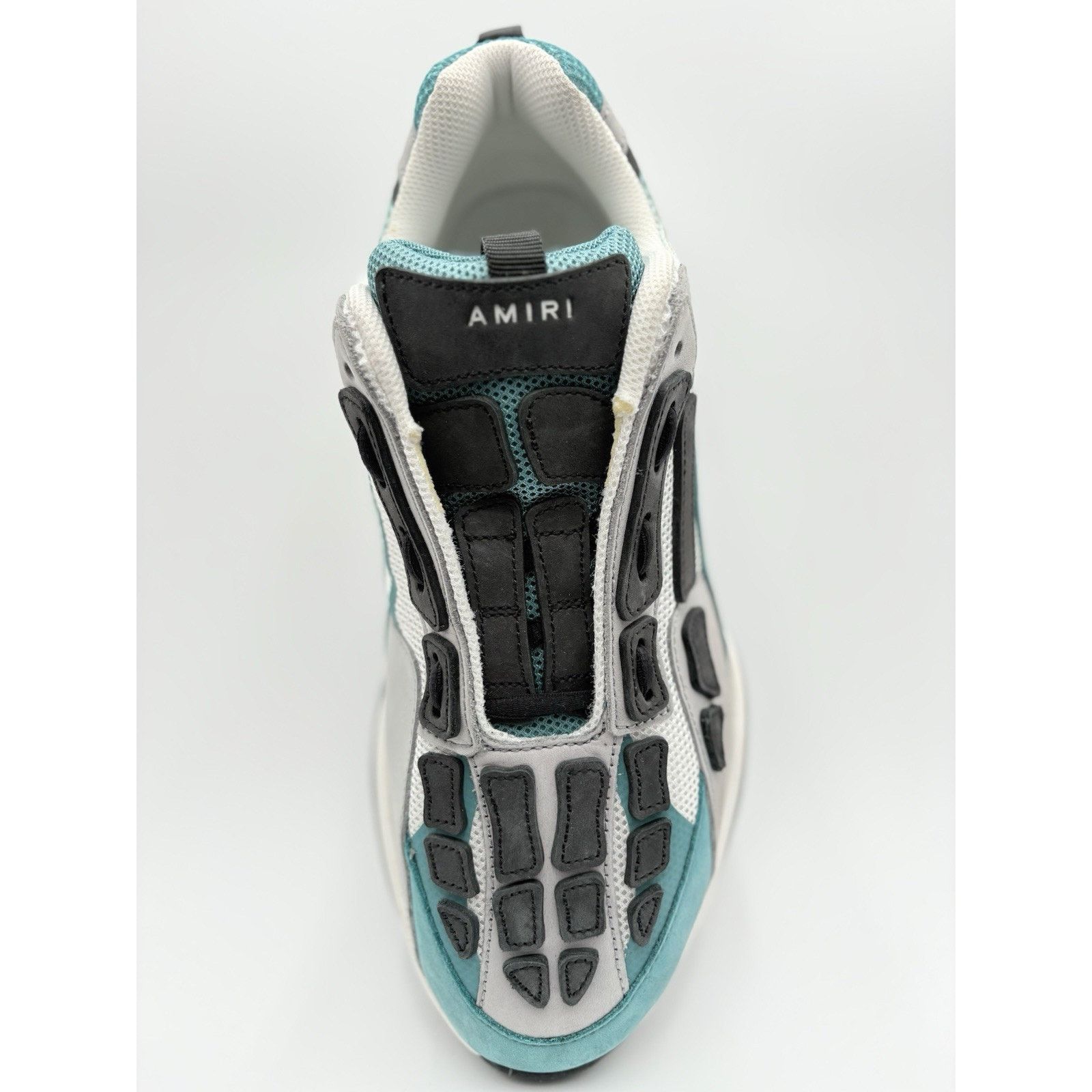 Amiri Amiri Bone Runner ' White Black Blue Grass ' | SUPER CLEAN! Size US 11 / EU 44 - 11 Thumbnail