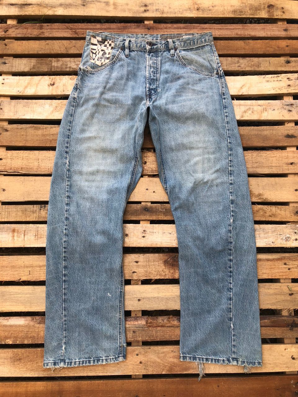 Volcom Vintage Volcom Denim Jeans Distressed Size US 34 / EU 50 - 2 Thumbnail