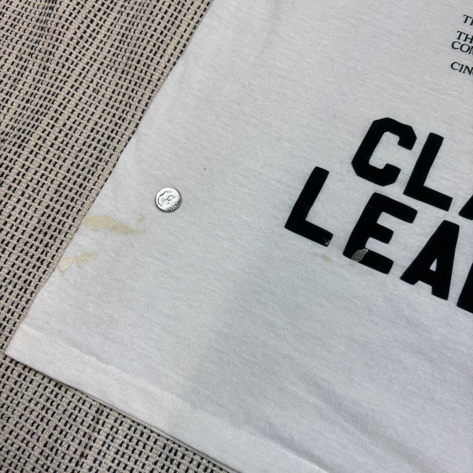 Vintage Vintage The Jewish Hospital Class Leader Ringer Shirt Mens M Size US M / EU 48-50 / 2 - 7 Thumbnail