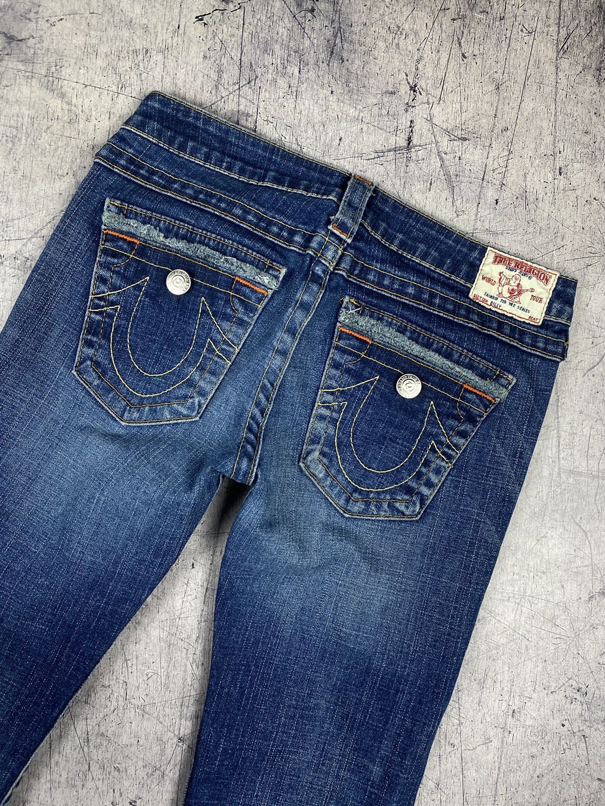Japanese Brand × True Religion × Vintage Vintage True Religion Y2K Made in USA Jeans Size 29 Size 29" - 3 Thumbnail