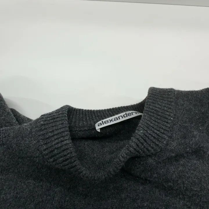 Alexander Wang Alexander Wang SS22 Black Cropped Sweater - Size S / US 4 / IT 40 - 8 Thumbnail
