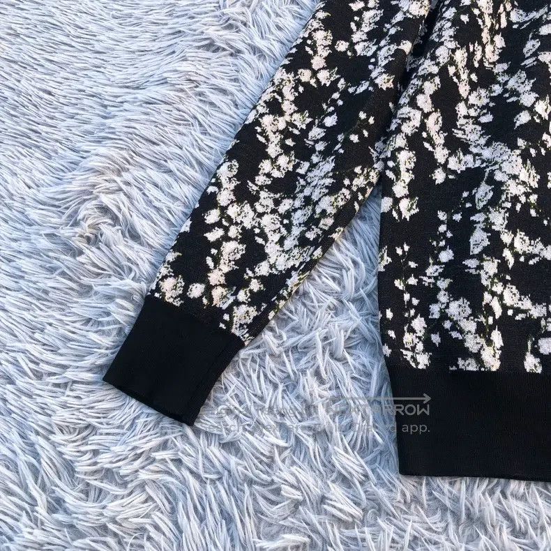 Dior Dior Dior Homme 14fw Lily of the Valley Sweater Size US M / EU 48-50 / 2 - 2 Thumbnail