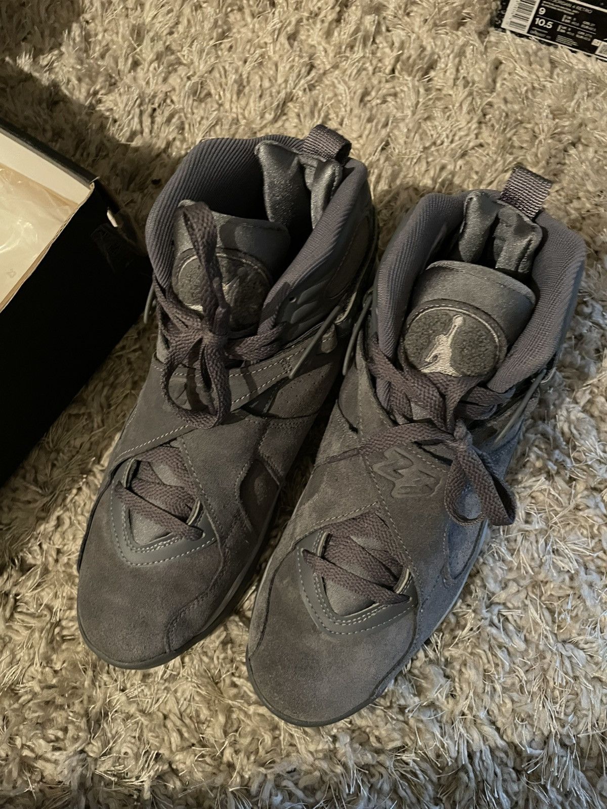 Jordan Brand Jordan 8 Cool Grey Size US 8.5 / EU 41-42 - 12 Thumbnail