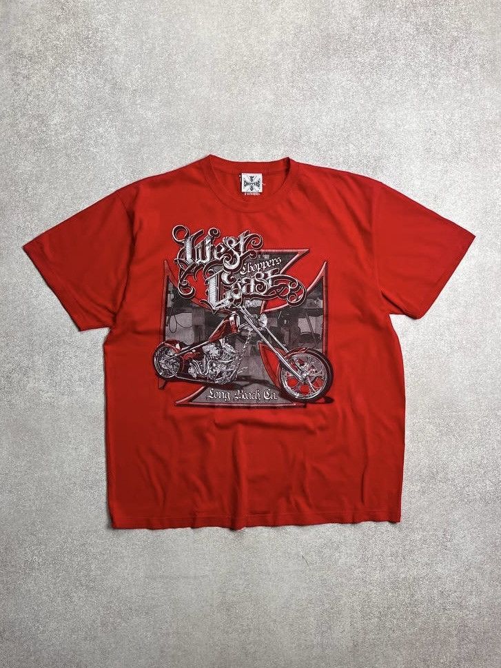 Vintage Vintage West Coast Choppers Boxy T-shirt L Size US L / EU 52-54 / 3 - 1 Thumbnail