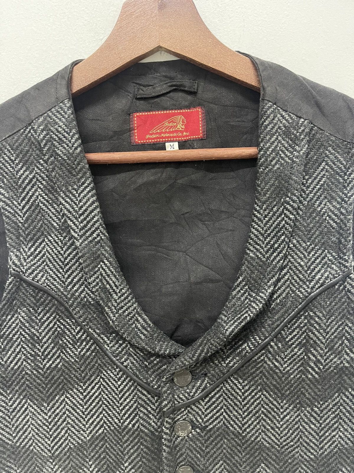 Vintage VINTAGE INDIAN MOTORCYLCLE NAVAJO VEST STREETWEAR Size US M / EU 48-50 / 2 - 2 Thumbnail