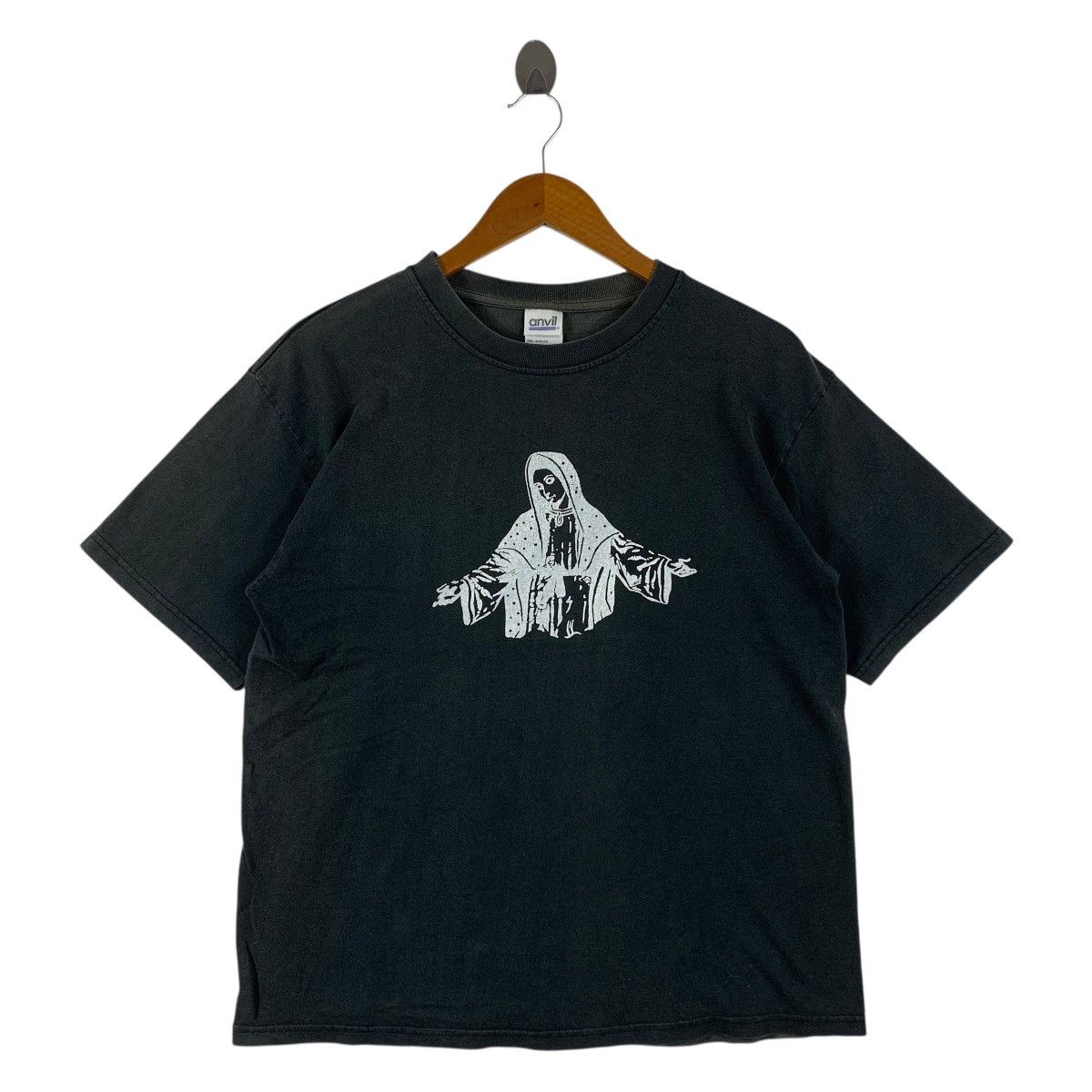 Anvil Vintage Anvil Waltz Virgin Mary Graphic Tee Size US M / EU 48-50 / 2 - 1 Thumbnail